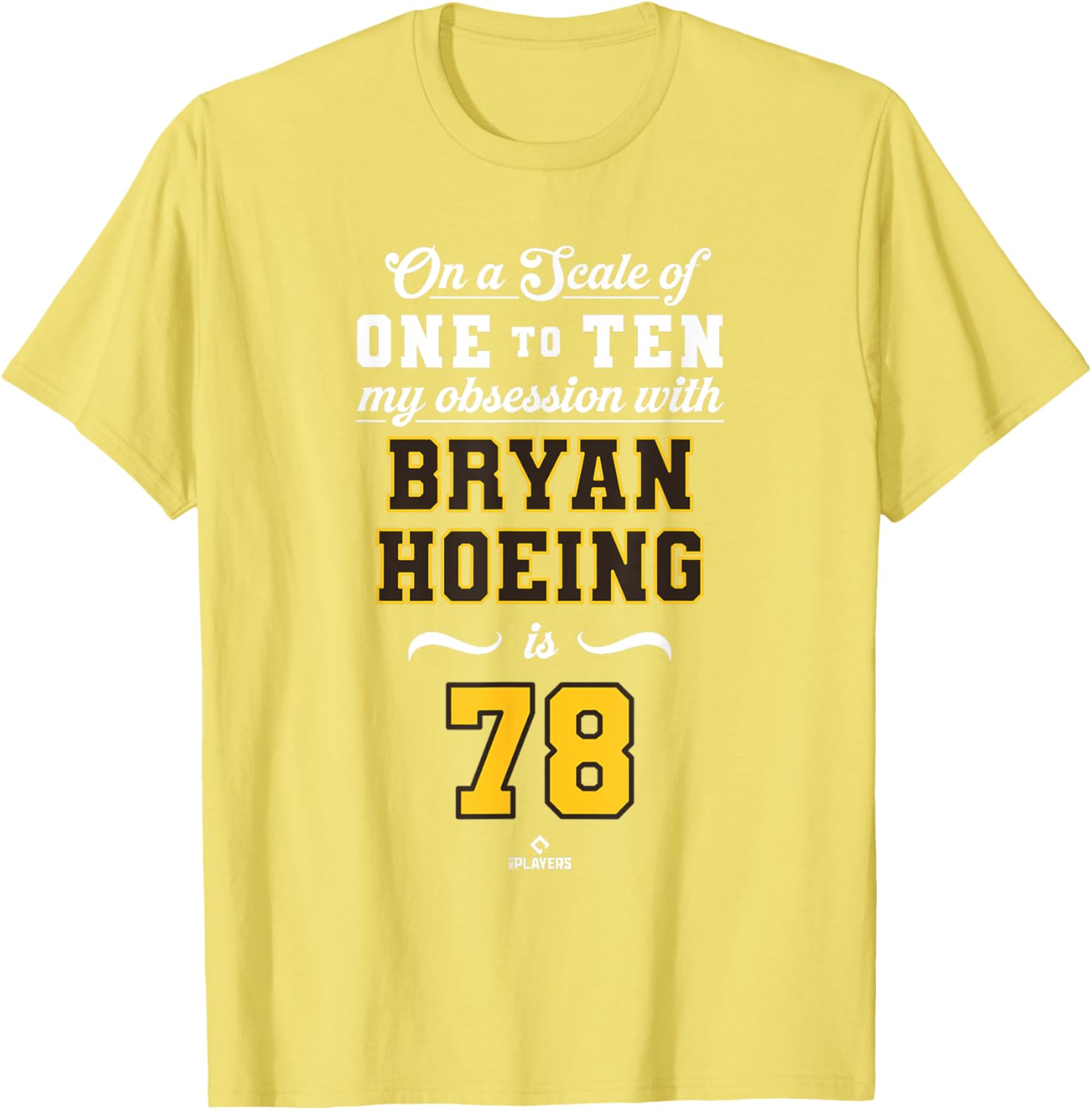 Obsession Bryan Hoeing 78 San Diego MLBPA T-Shirt for Fans and Comfort - 2