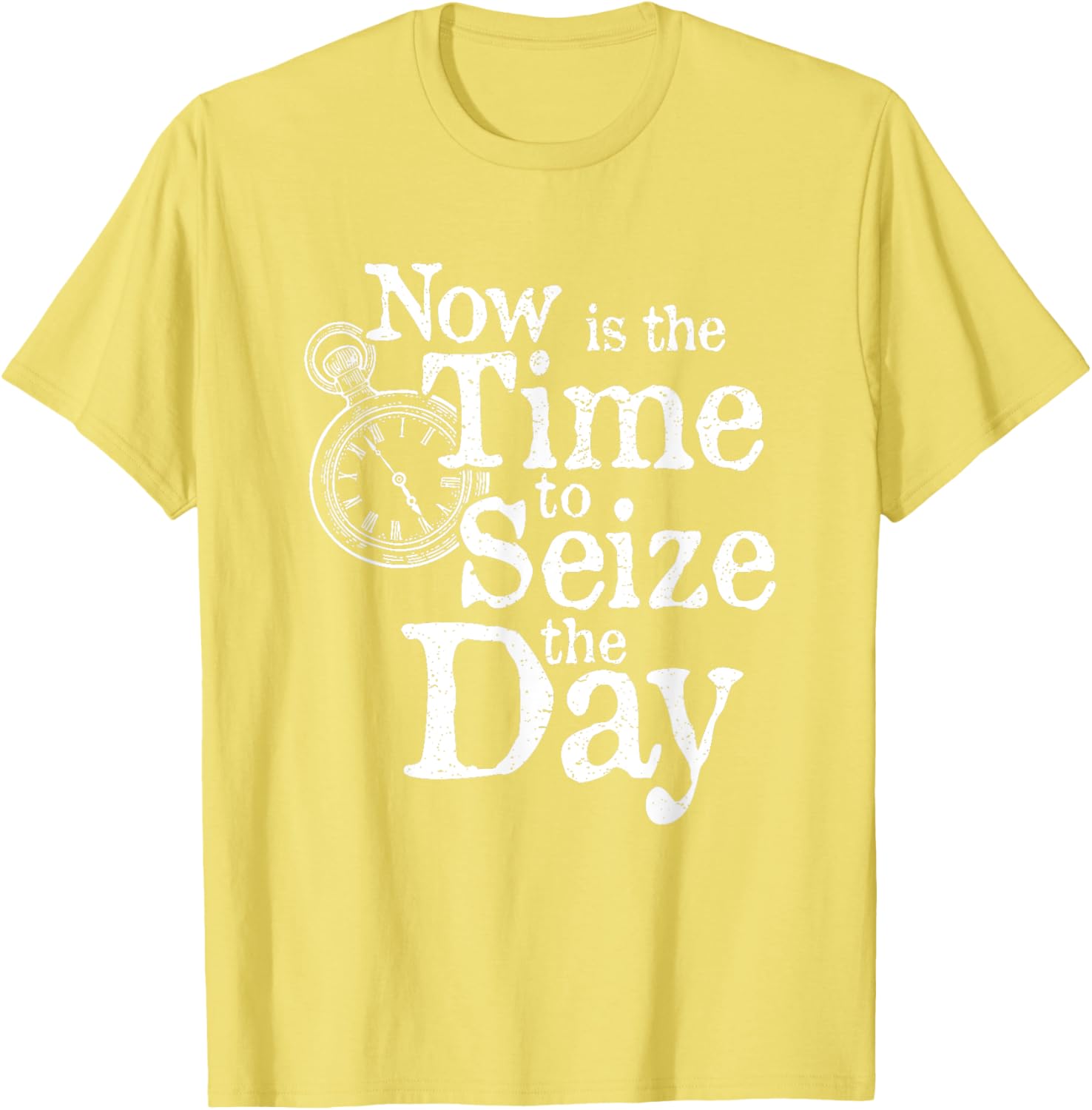 Seize the Day Motivational Quote T-Shirt for Back to School Fun - 14