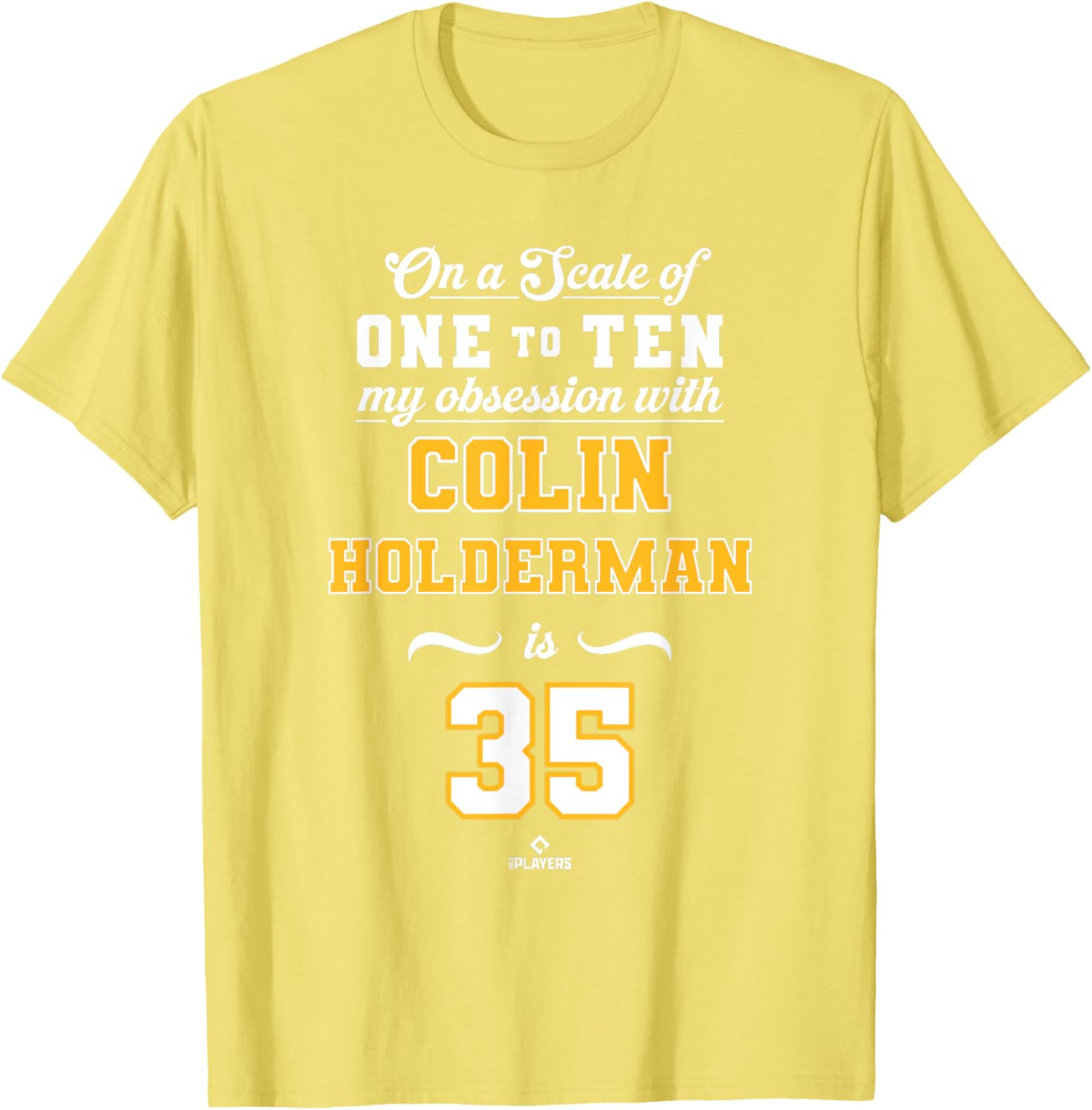 Obsession Colin Holderman 35 Pittsburgh MLBPA T-Shirt for Fans - 4