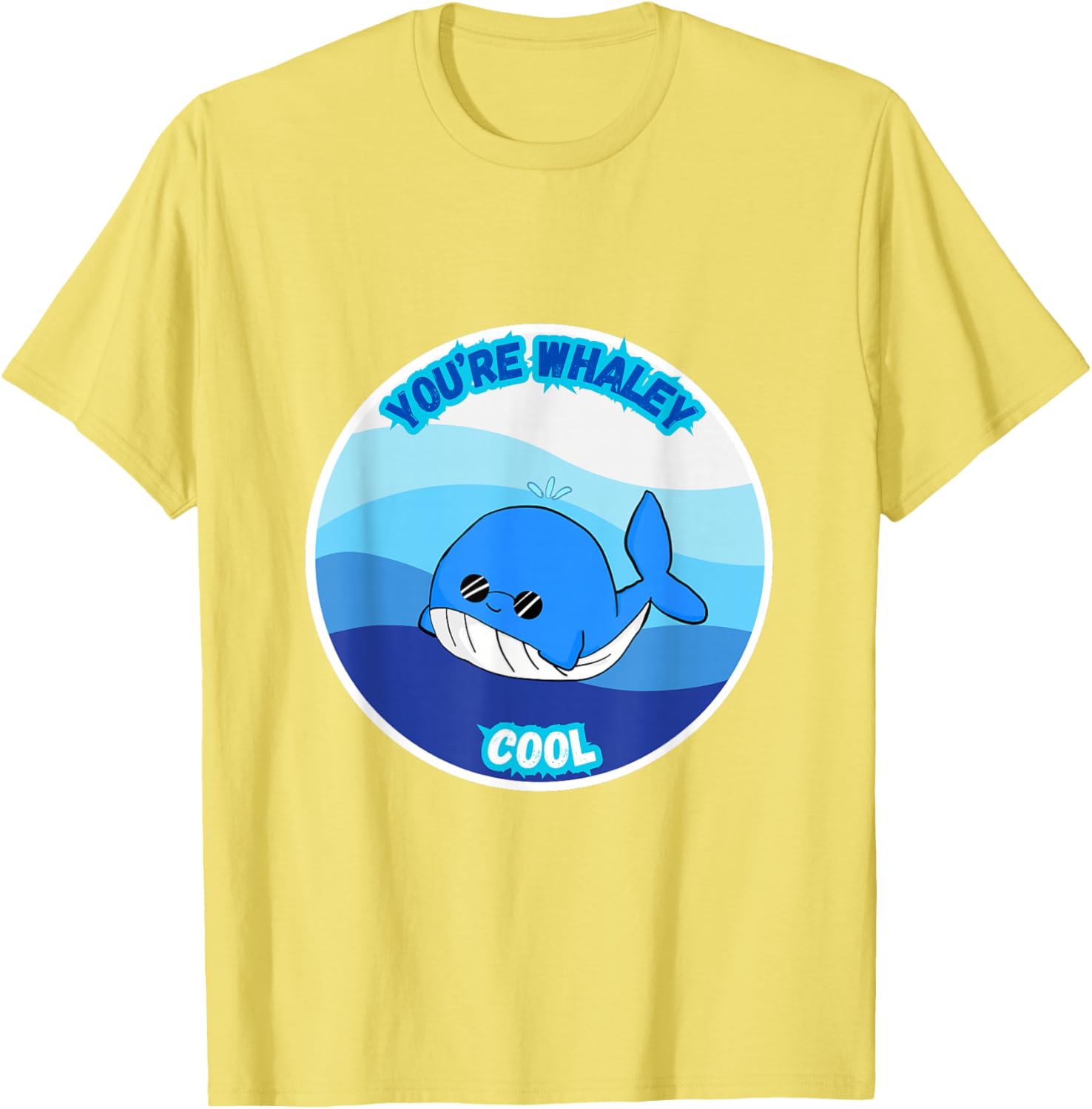 Whaley Cool Whale Graphic Tee Perfect for Ocean Lovers and Casual Wear - 5