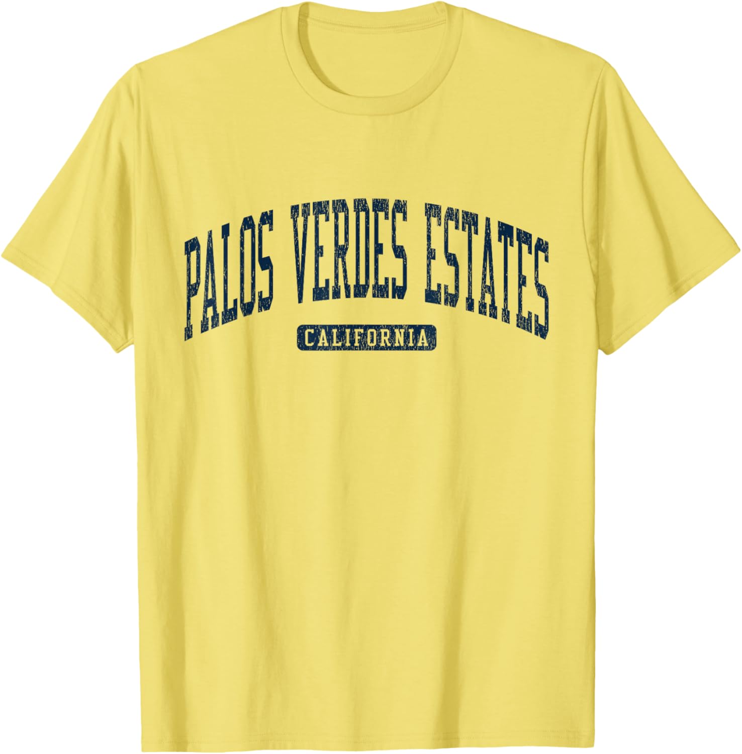 Palos Verdes Estates College Style T-Shirt for Casual Wear - 13