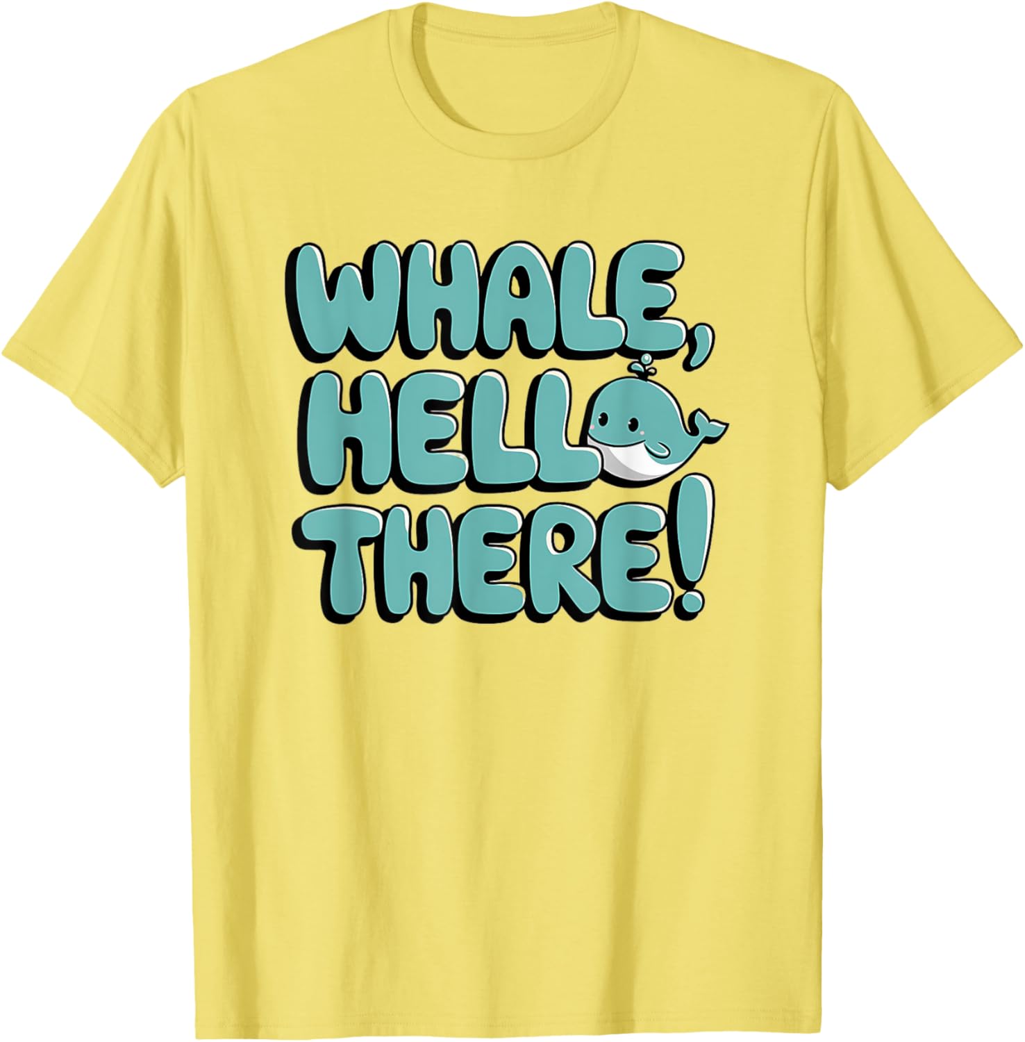 Whale Hello There Cute Ocean Pun T-Shirt for Animal Lovers - 5