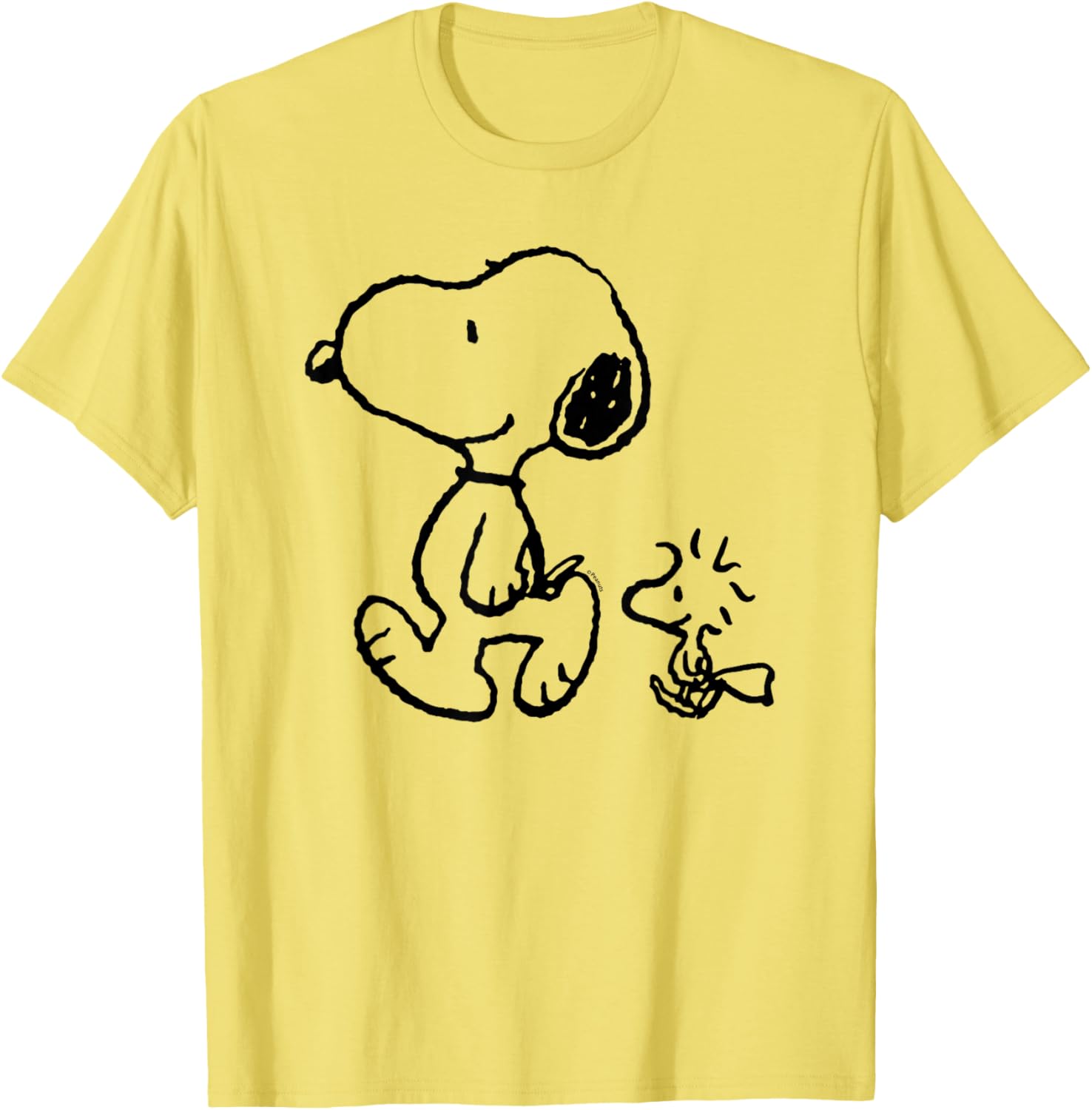 Snoopy Woodstock Walk T-Shirt Fun Peanuts Graphic Tee for Fans - 6