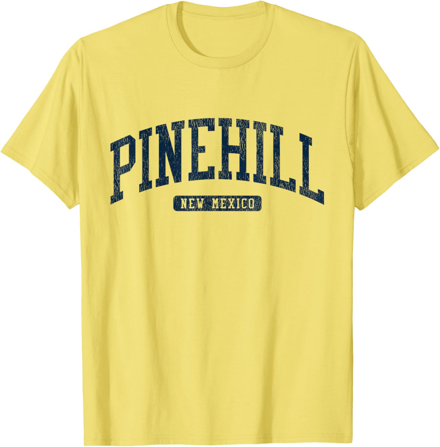 Pinehill New Mexico College Style Blue T-Shirt for Students and Fans - 6