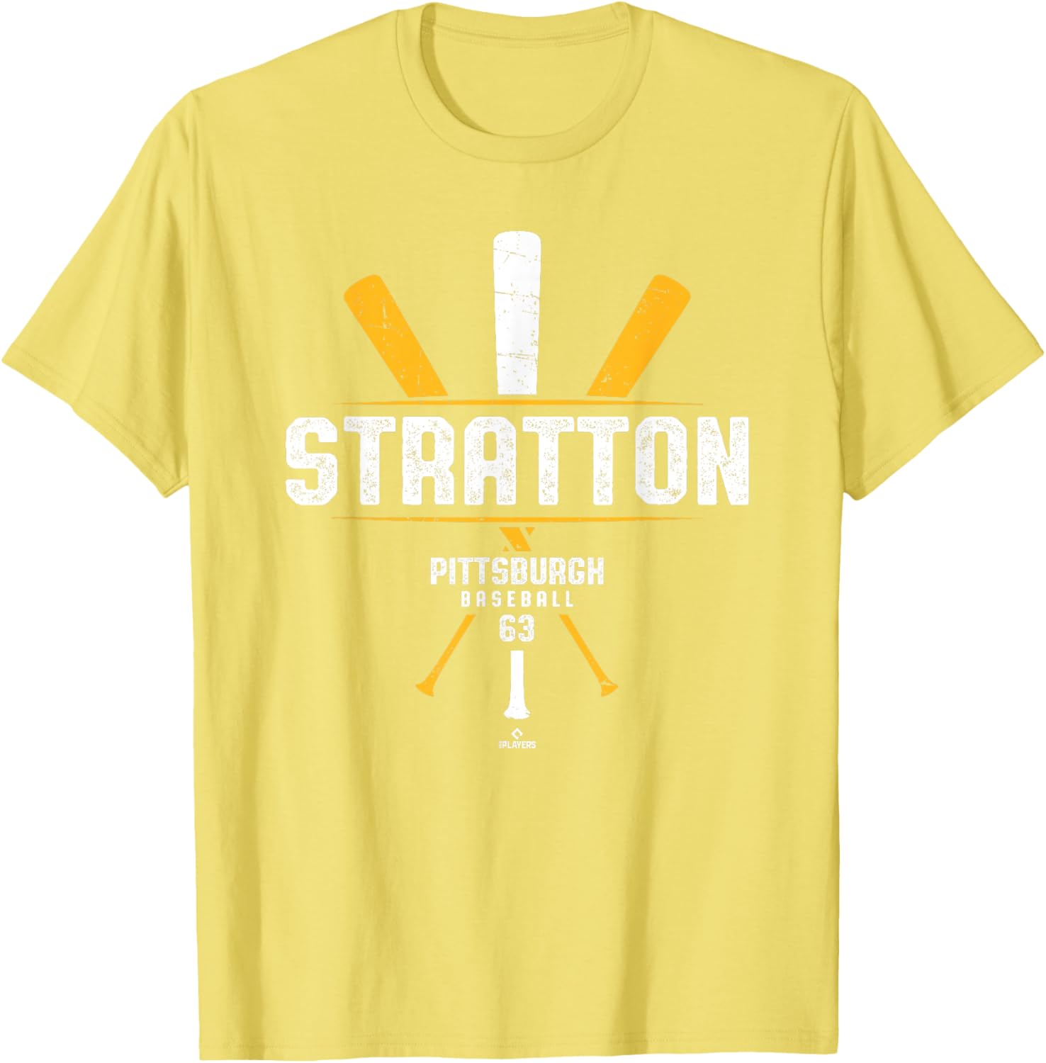 Vintage Pittsburgh Baseball Bat Gameday Hunter Stratton T-Shirt for Fans - 1