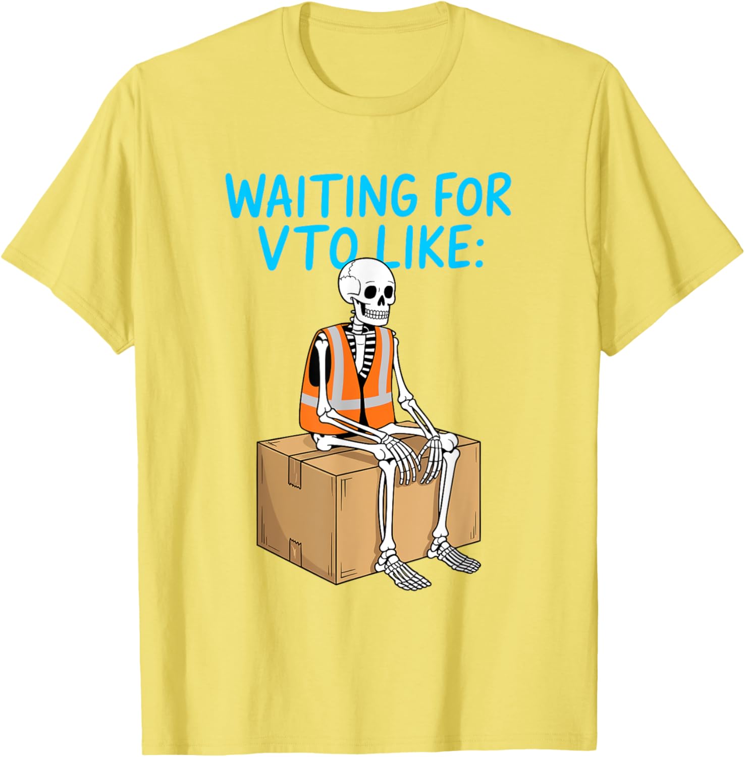 VTO Coworker Associate Skeleton T-Shirt for Fun Office Vibes - 21