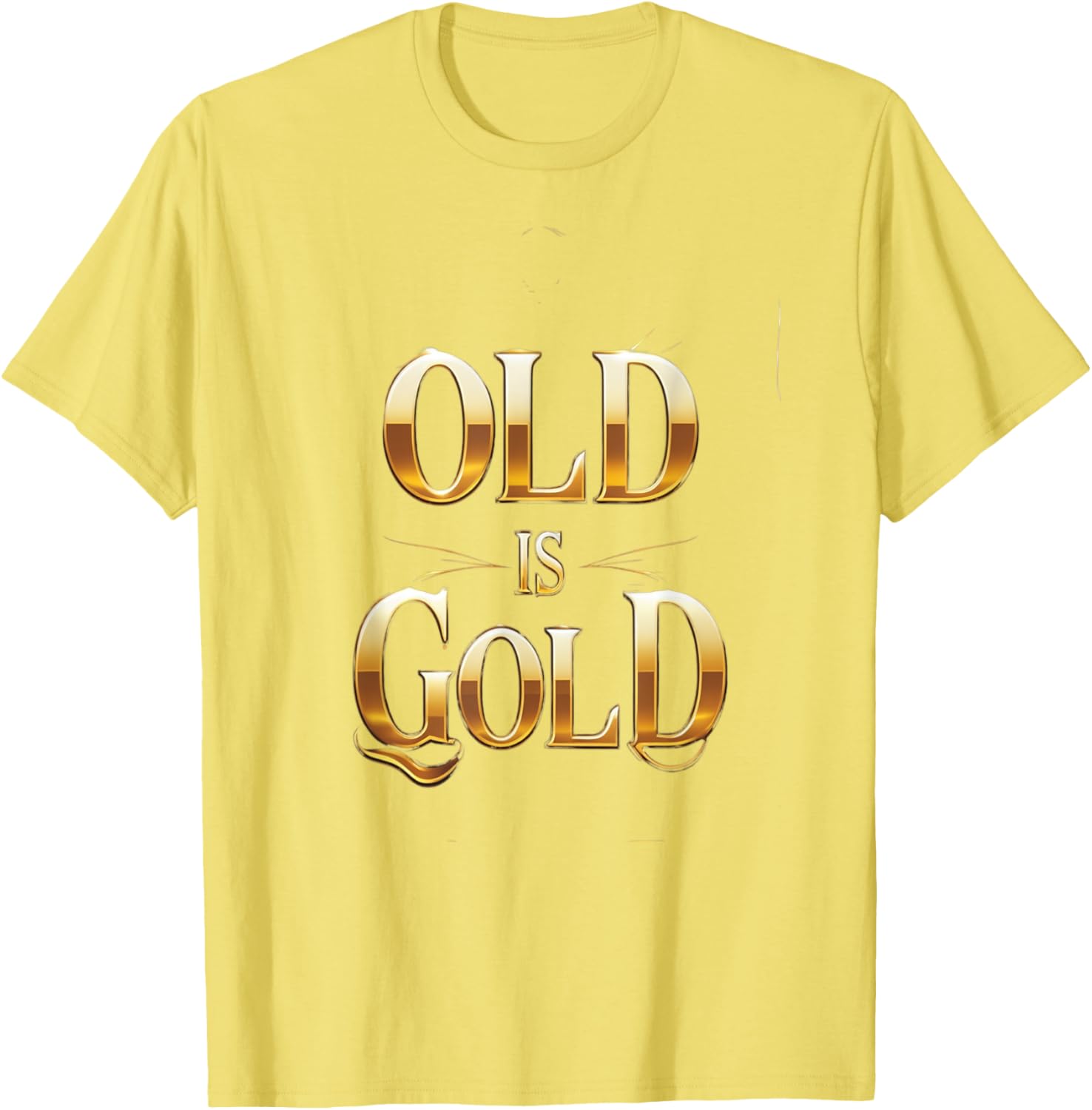 Vintage Vibes 2025 Novelty T-Shirt Old is Gold Classic Style - 2