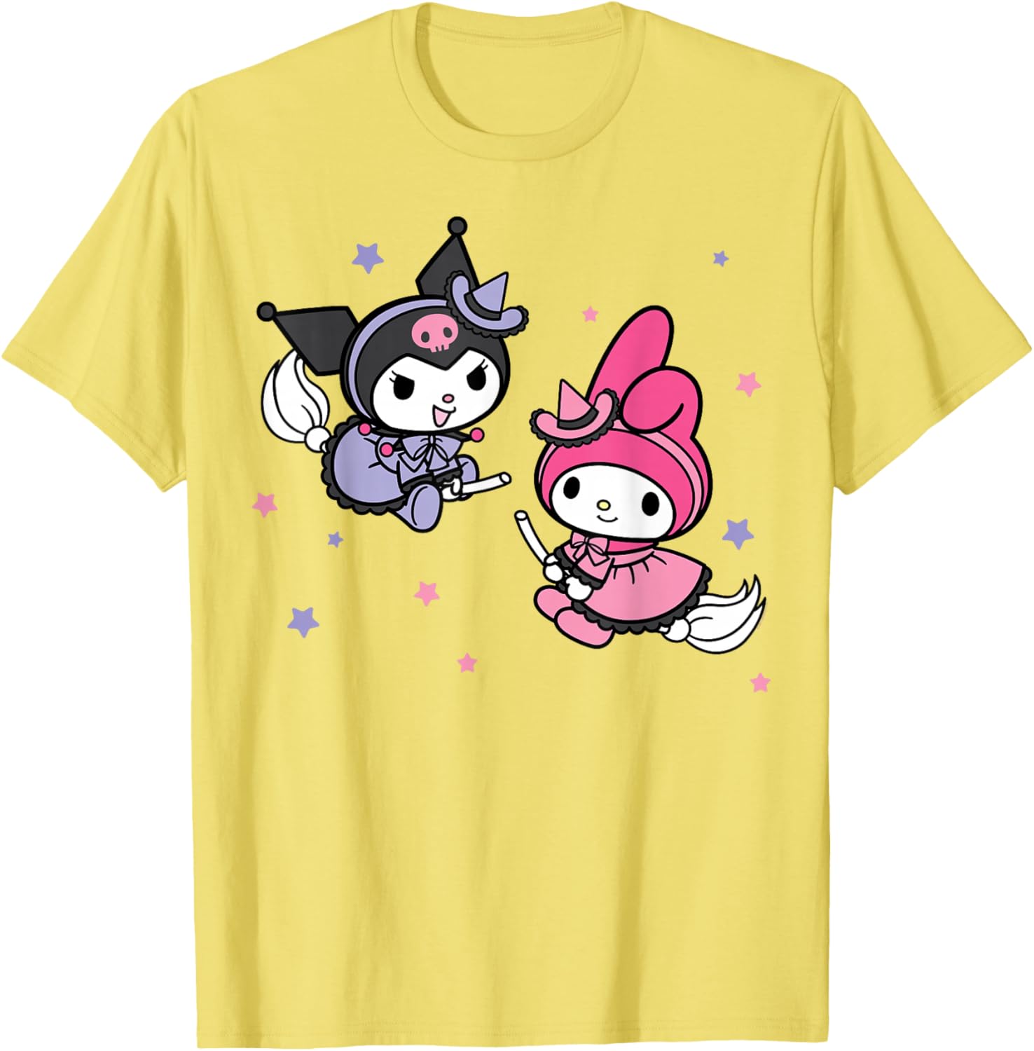My Melody Kuromi Little Witches Halloween T-Shirt for Kids and Adults - 2