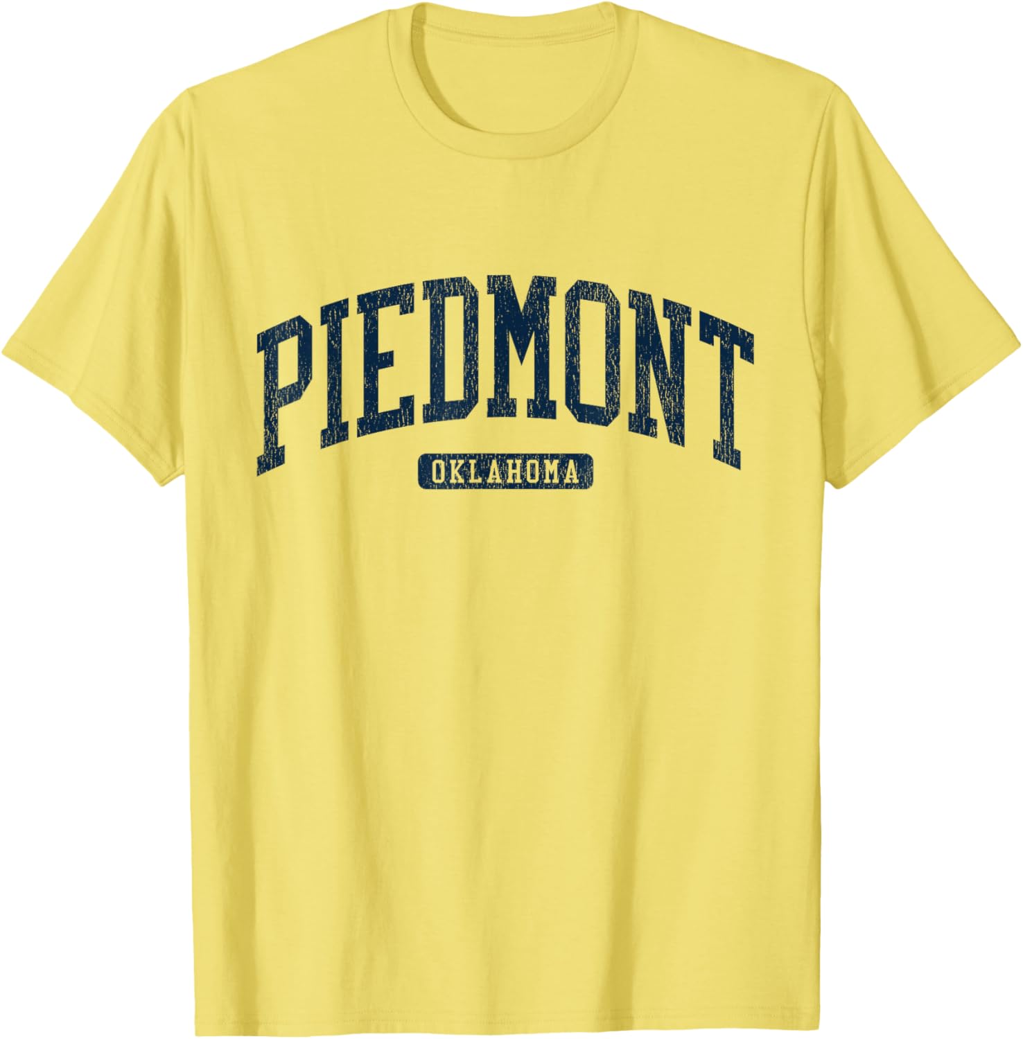 Piedmont Oklahoma College Blue T-Shirt for Ultimate School Spirit - 4