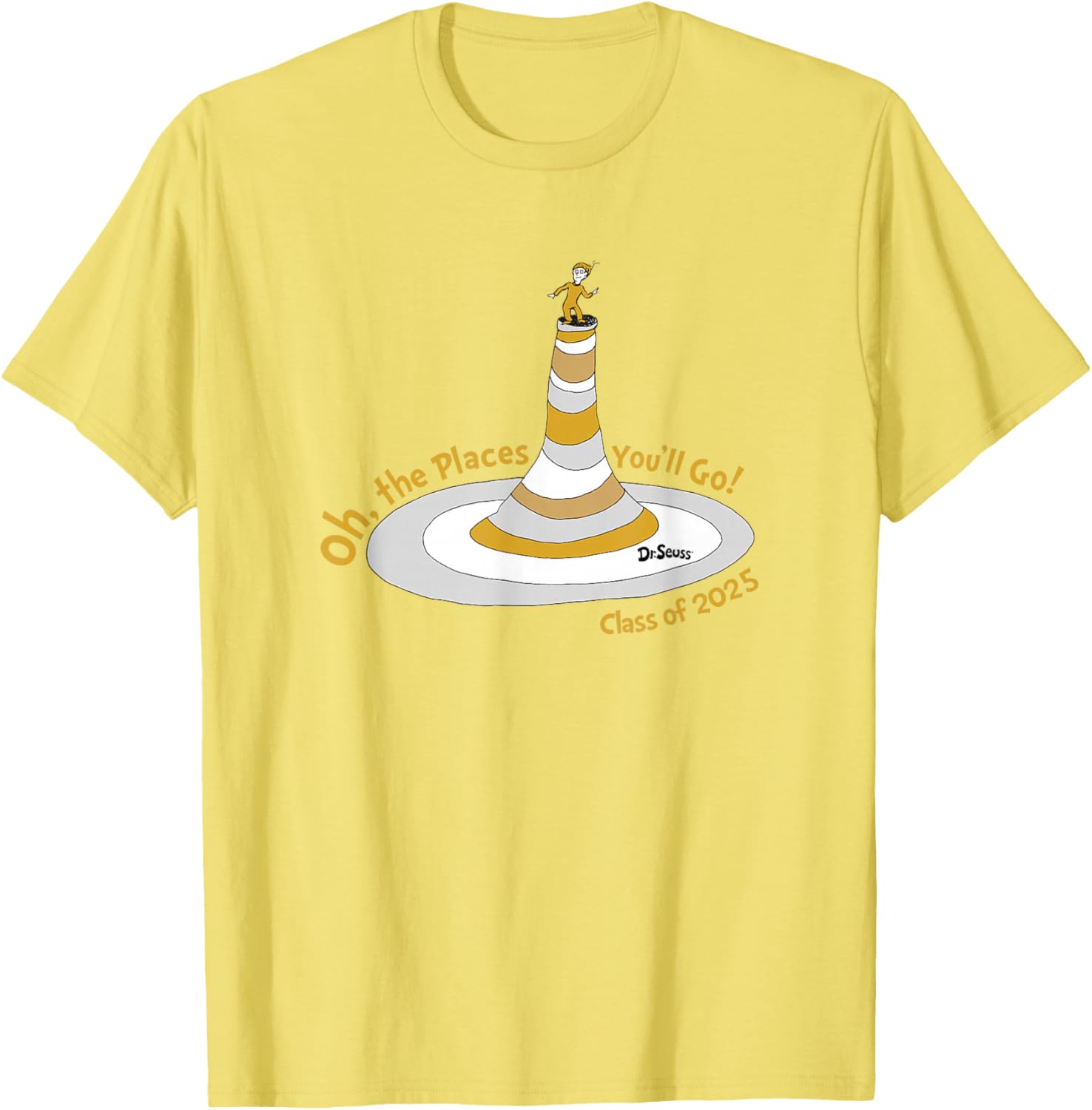 Oh The Places You'll Go 2025 Graduation T-Shirt for Celebrating Success - 18