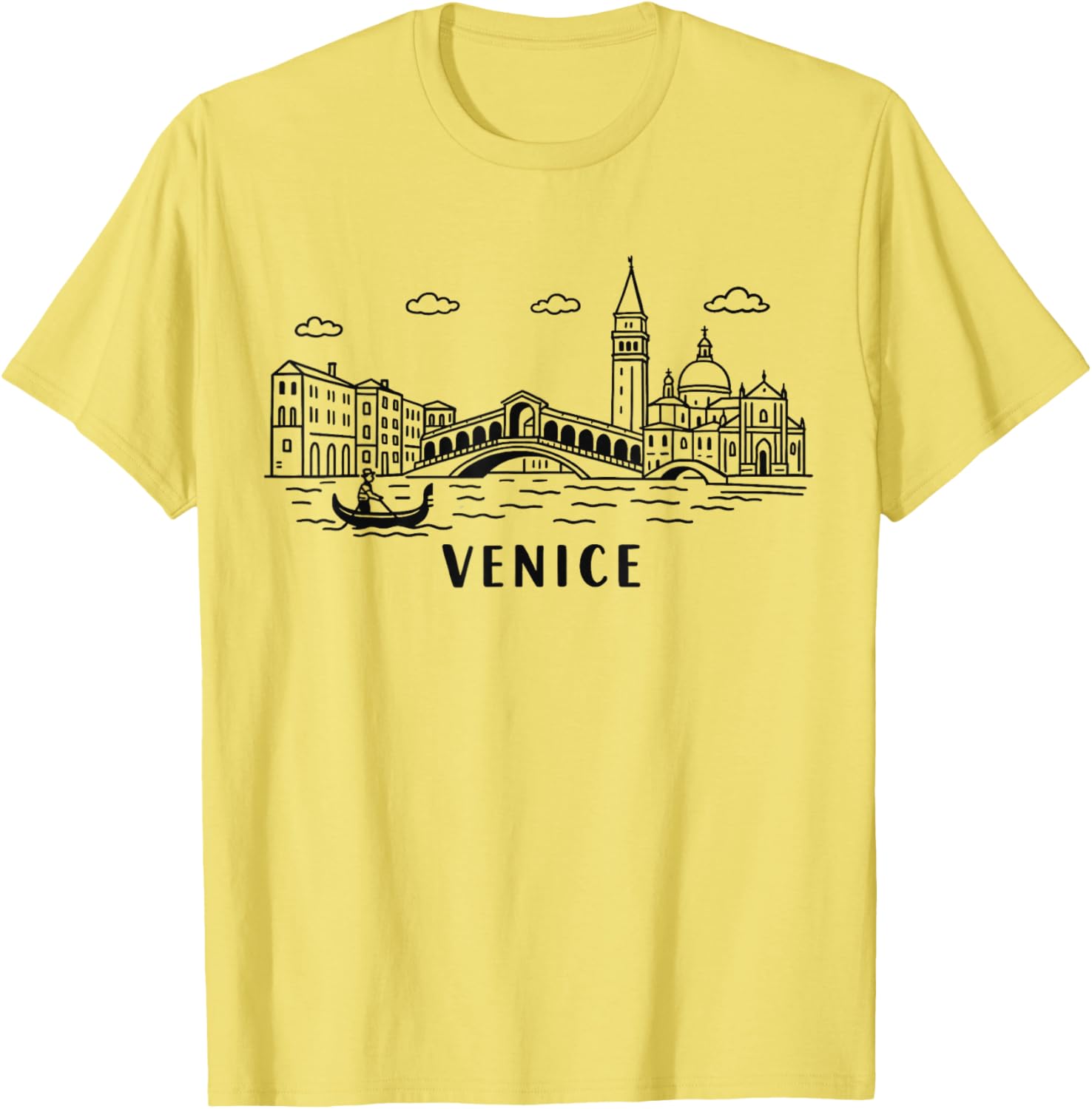 Venice Skyline T-Shirt Italy Souvenir Perfect for Travel Lovers - 5