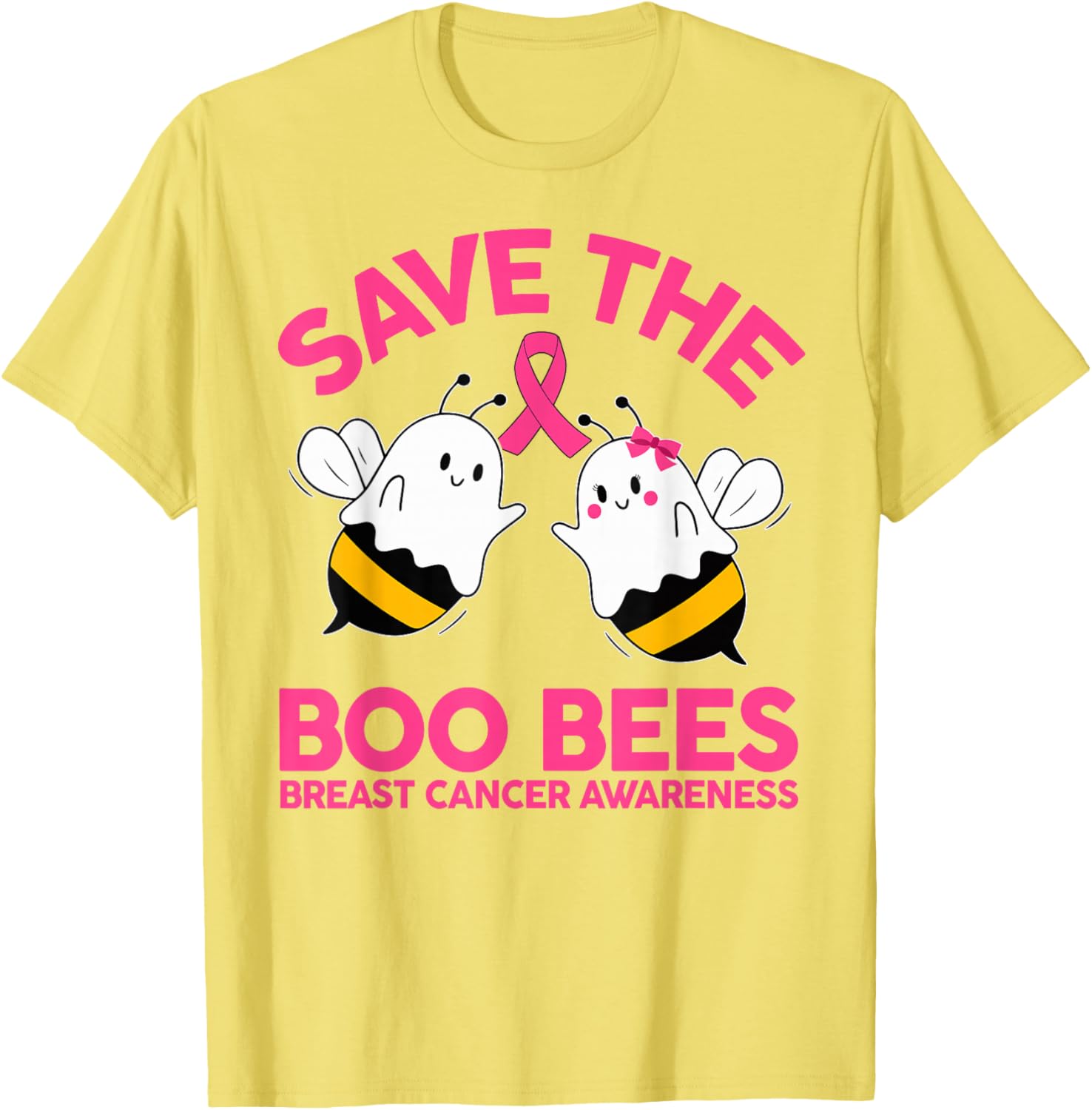 Save The Boobees Breast Cancer Halloween T-Shirt for Women - 20