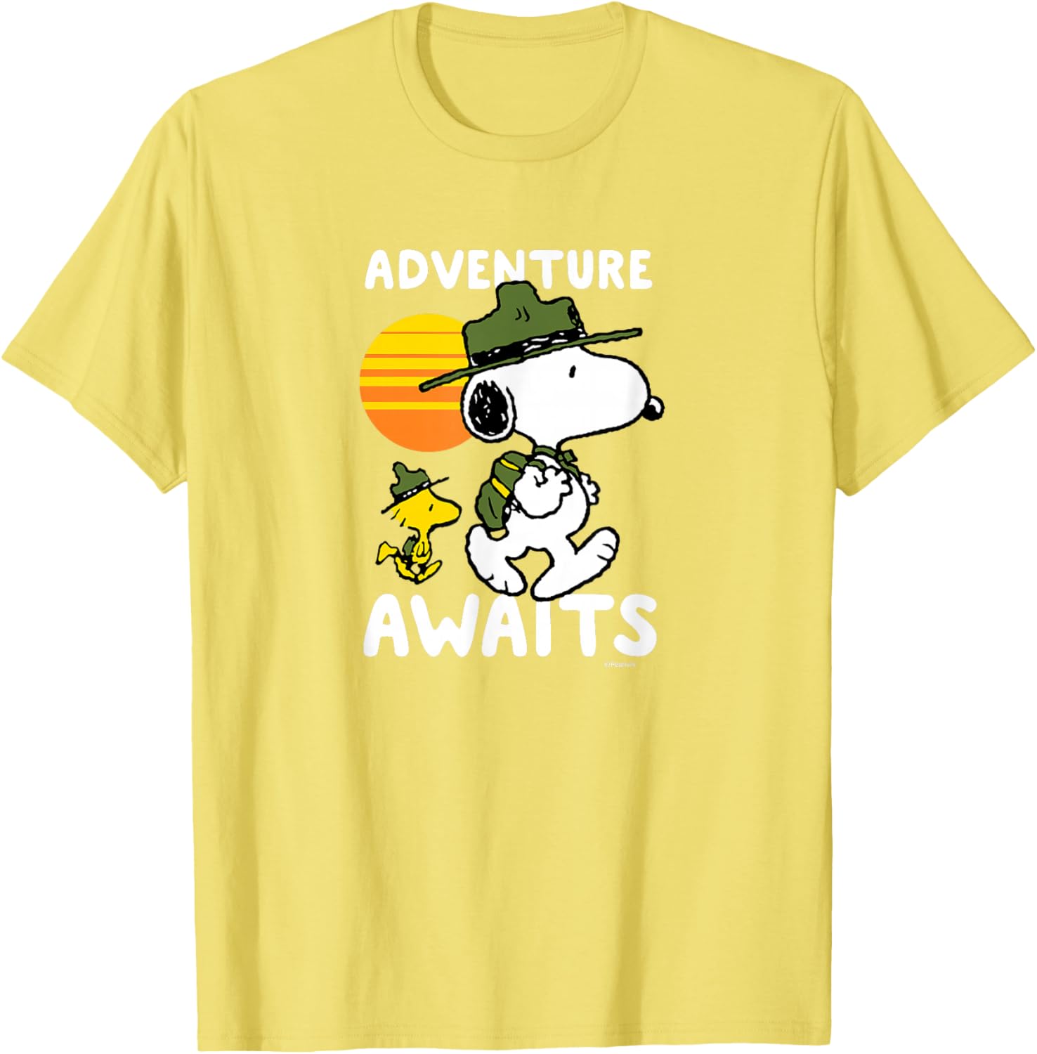 Peanuts Snoopy Adventure Awaits T-Shirt for Fun-Loving Fans - 1