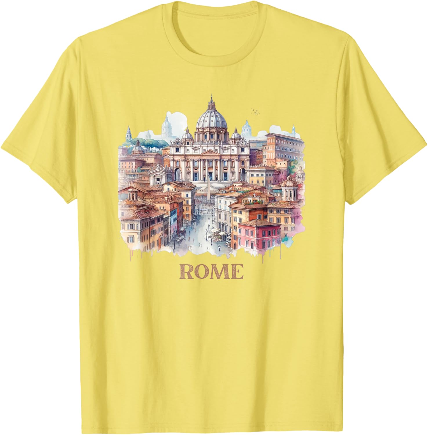 Retro Vintage Rome Italy Souvenir T-Shirt Perfect for Travelers and Tourists - 3