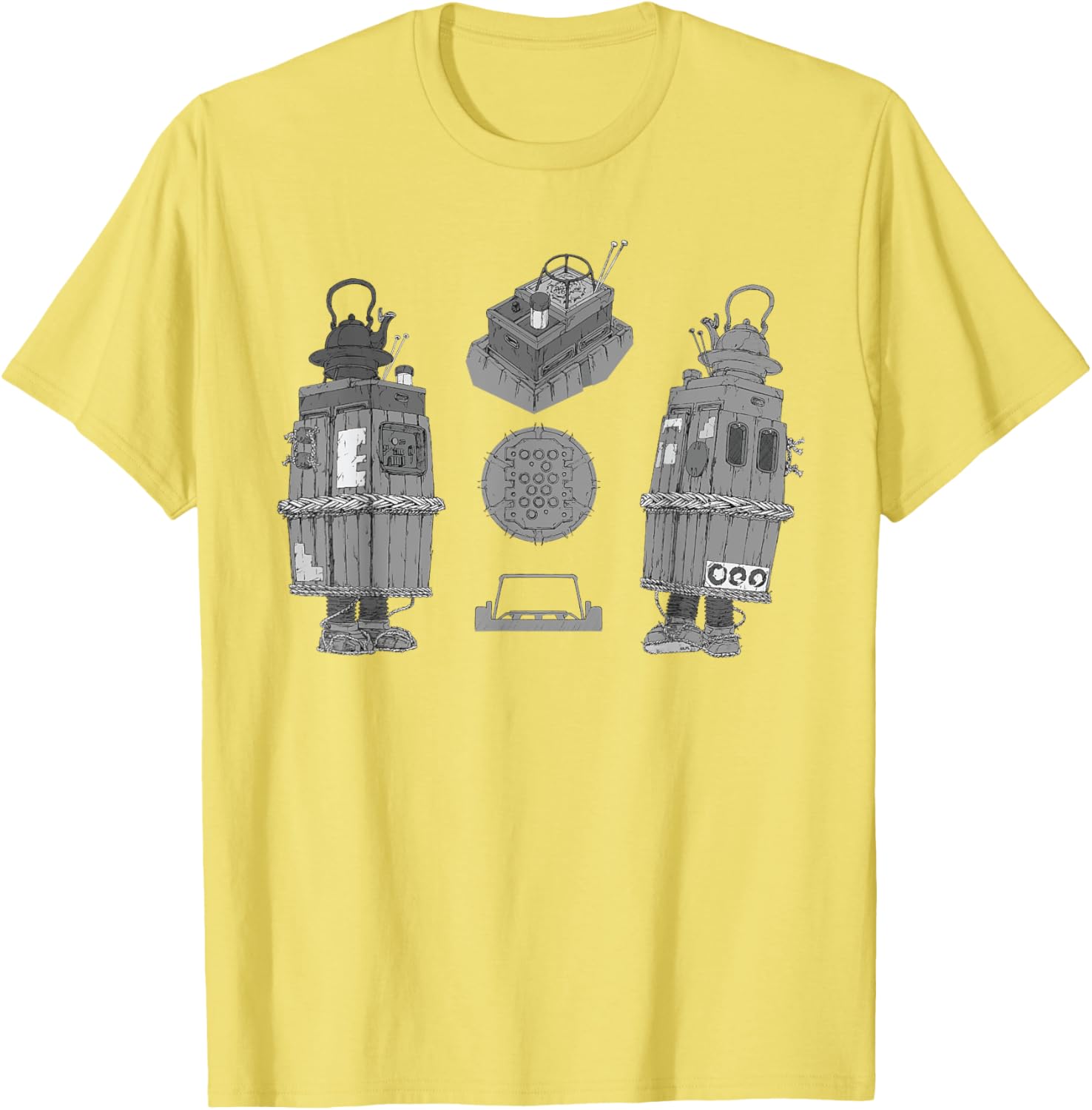 Star Wars Visions The Duel Tea House GNK Droid T-Shirt for Fans - 1
