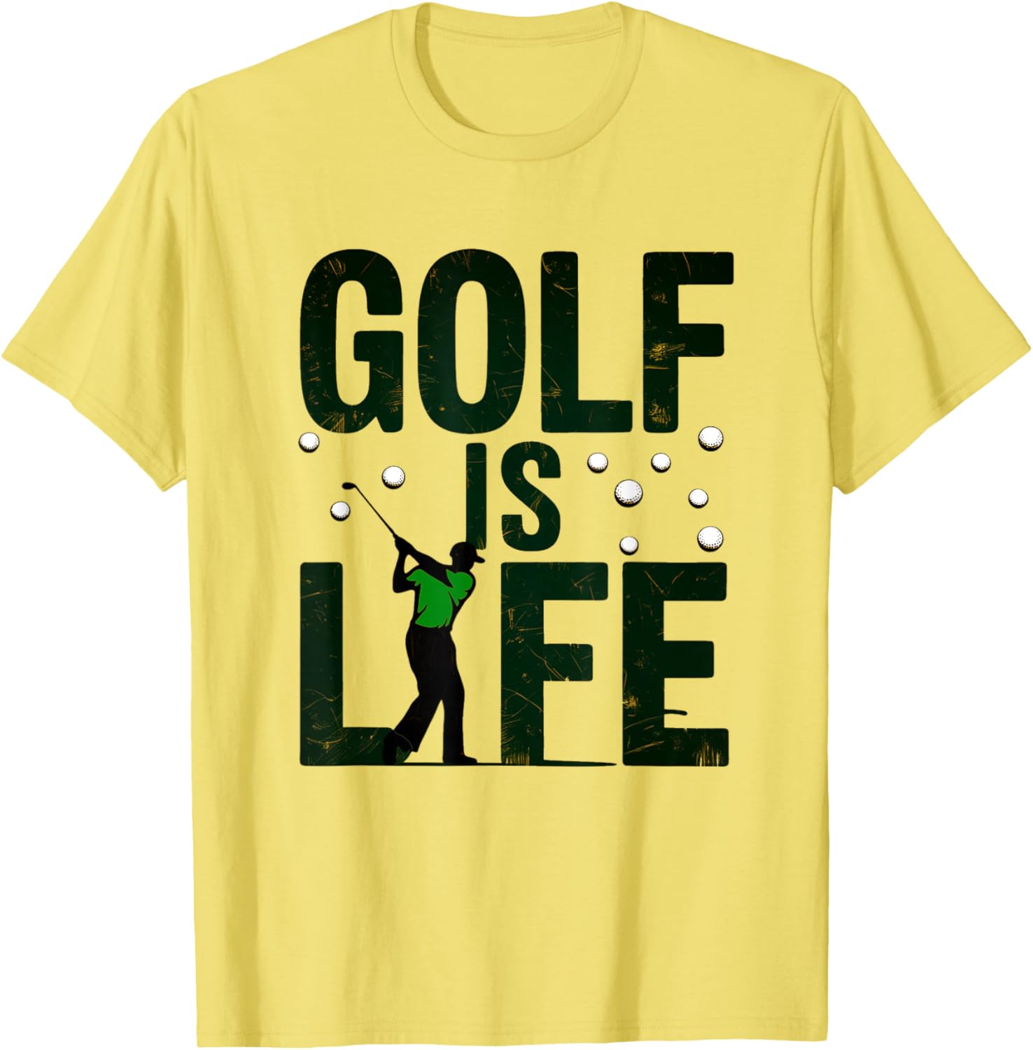 Nice Golf Is Life Novelty T-Shirt for Golf Lovers and Players - 1