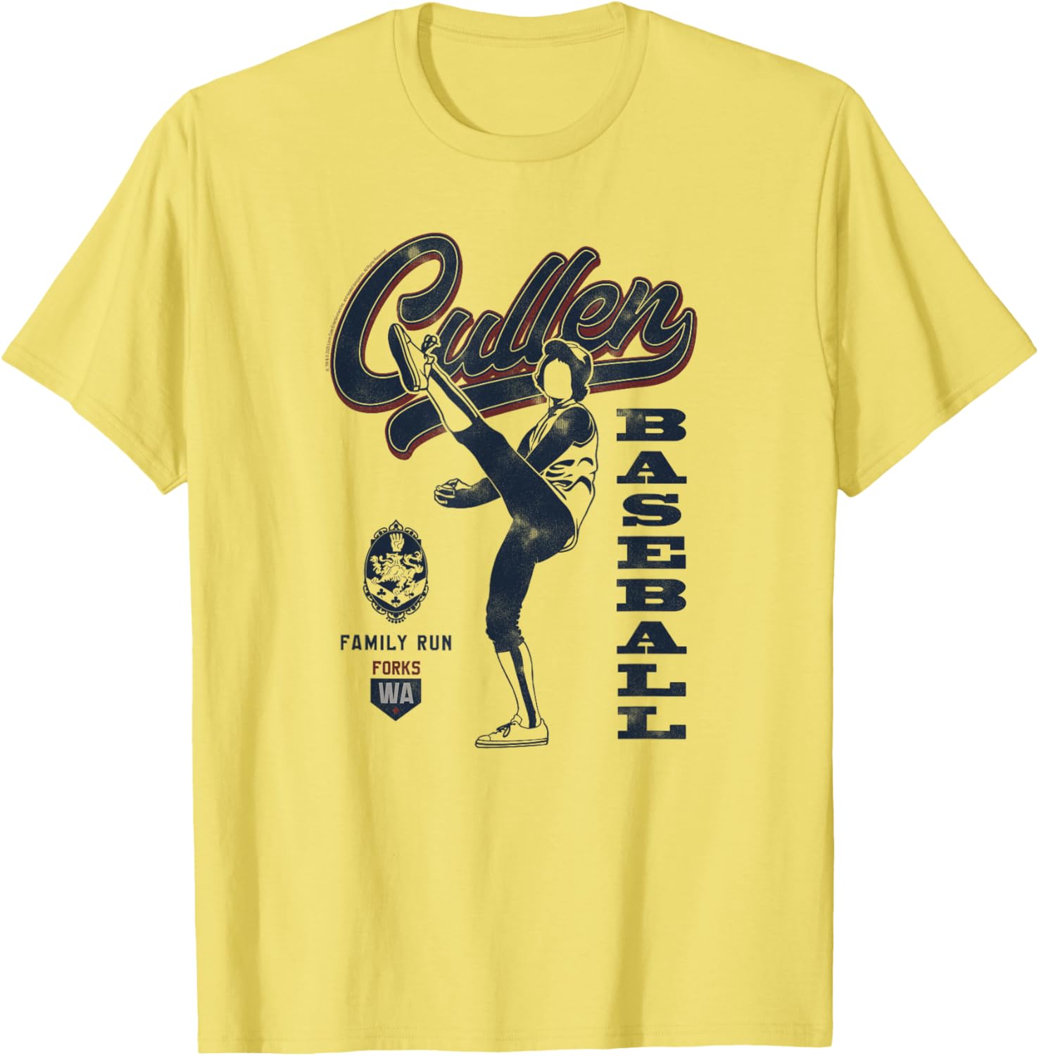 Twilight Saga Cullen Baseball Forks Washington Movie T-Shirt for Fans - 4