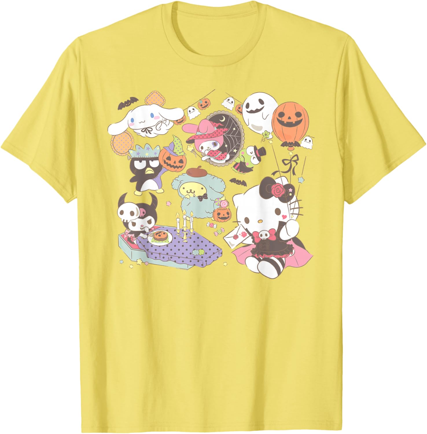 Sanrio Characters Halloween T-Shirt Fun Costume Party Apparel - 3