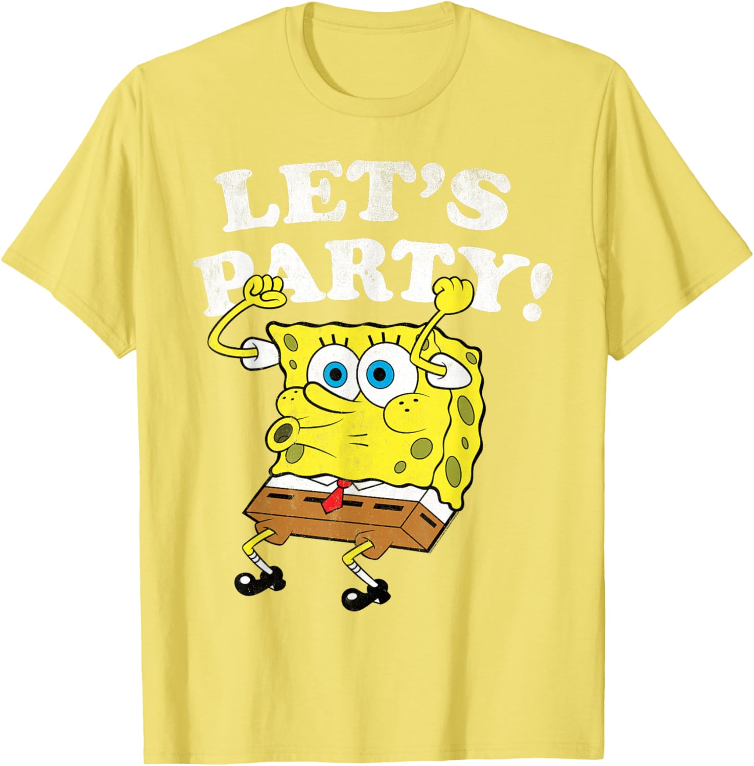 SpongeBob SquarePants Let's Party T-Shirt for Fun Kids Apparel - 4