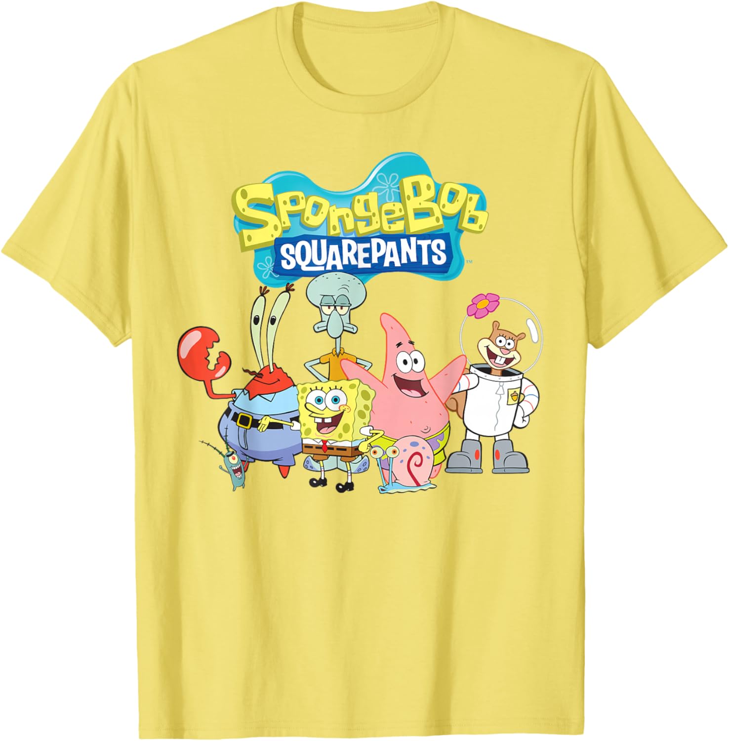 SpongeBob SquarePants Friends T-Shirt for Fun Loving Fans - 9
