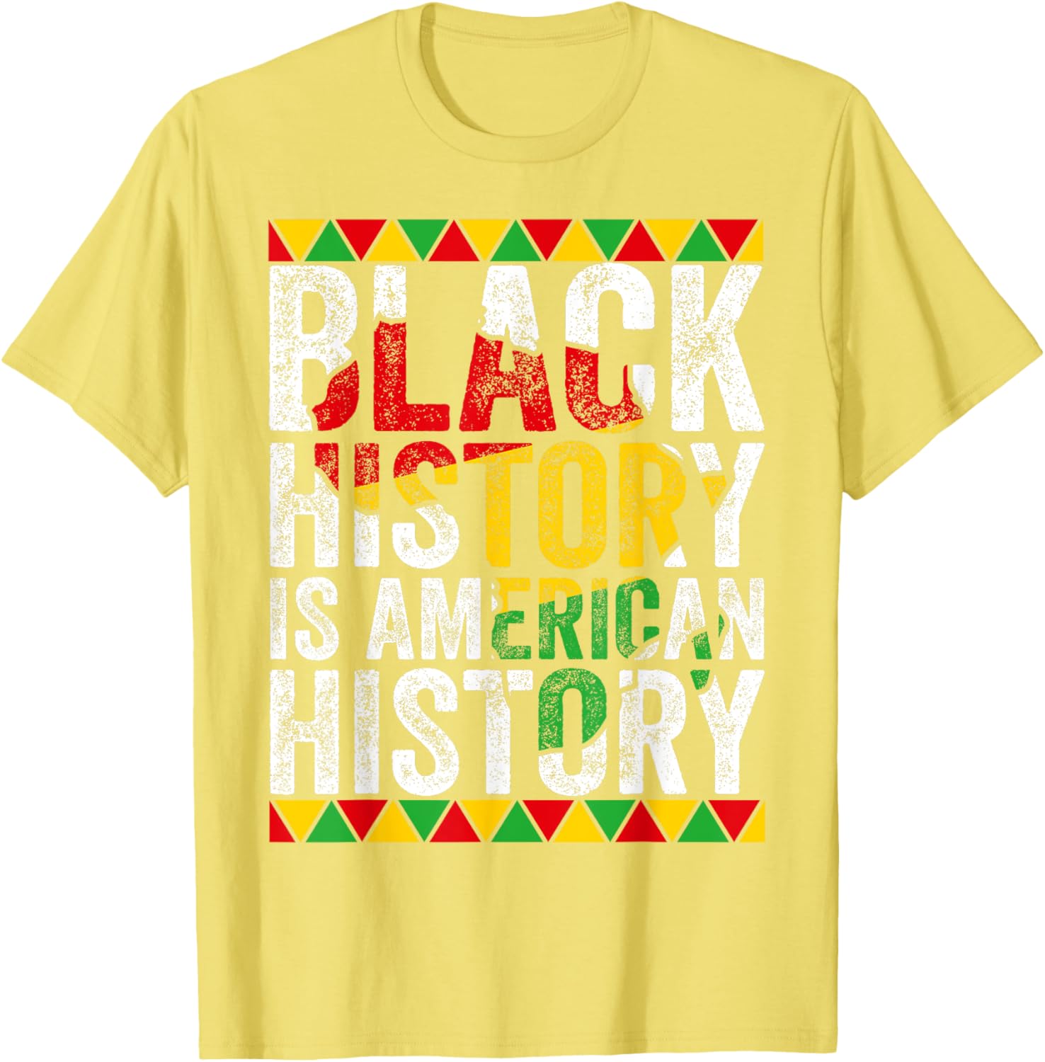 Patriotic Black History is American History African American T-Shirt - 13