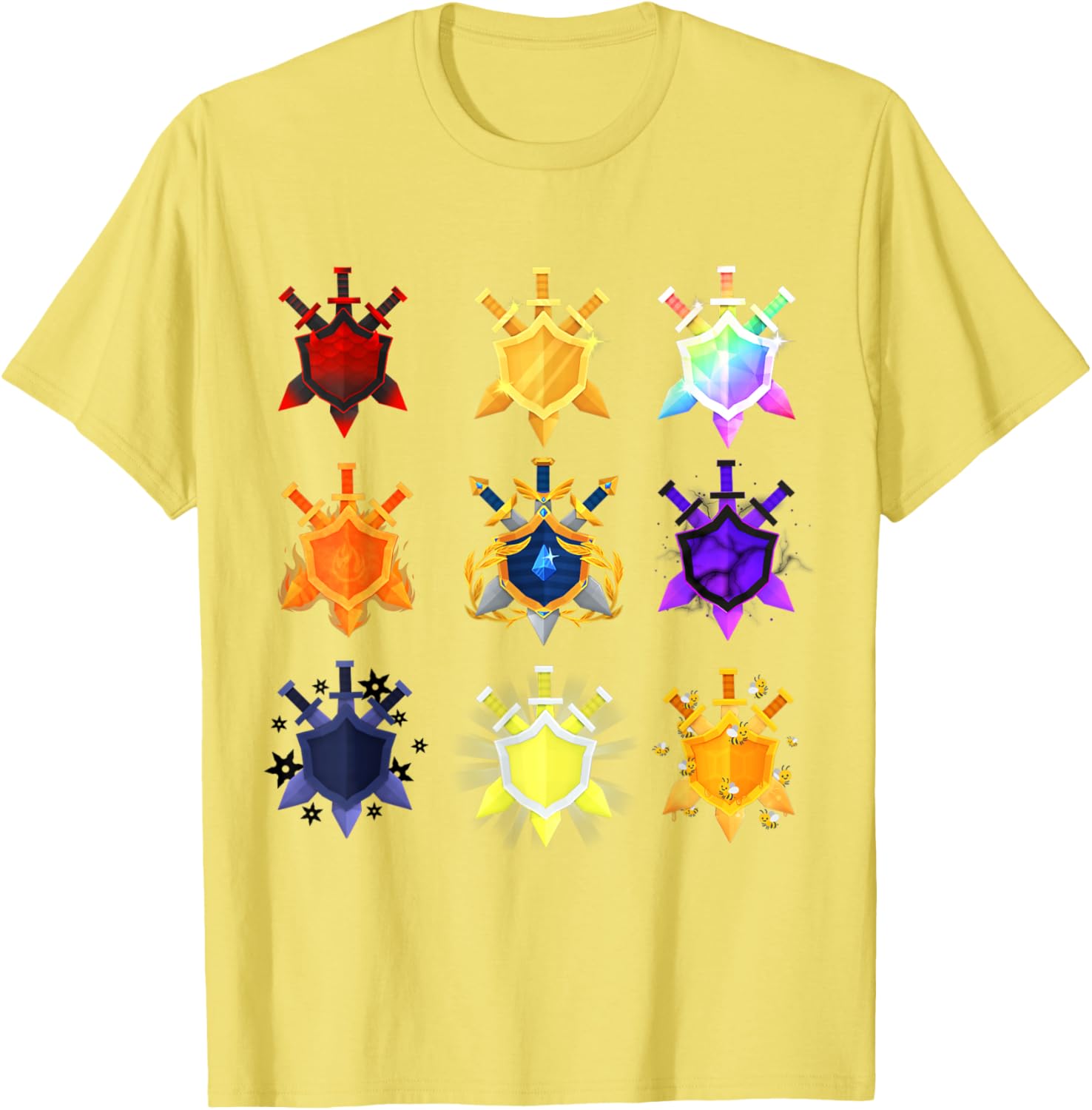 Treasure Quest Emblems T-Shirt for Adventure Lovers and Gamers - 8