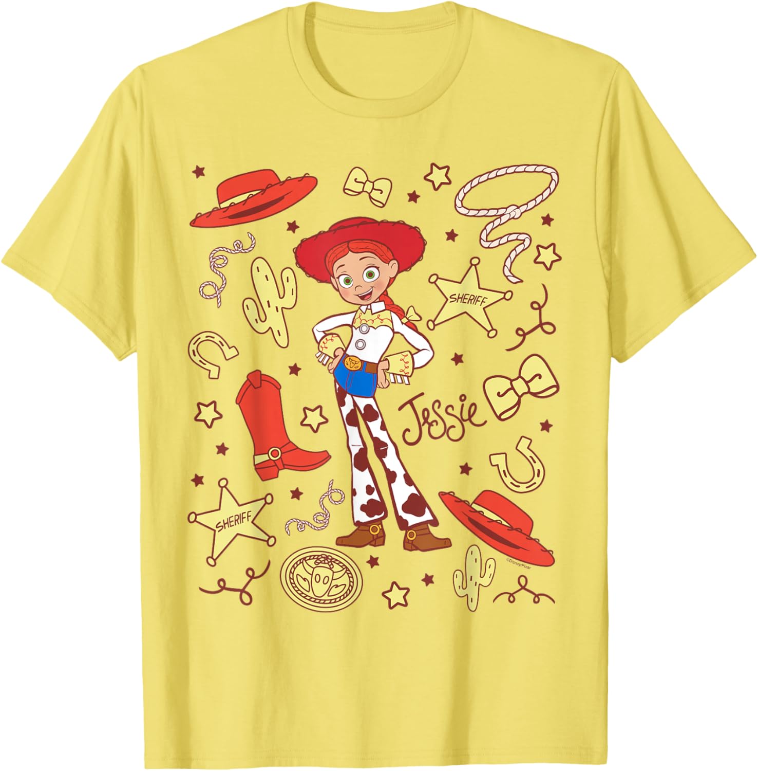 Toy Story Jessie Cowgirl Western Spirit T-Shirt for Kids and Adults - 7