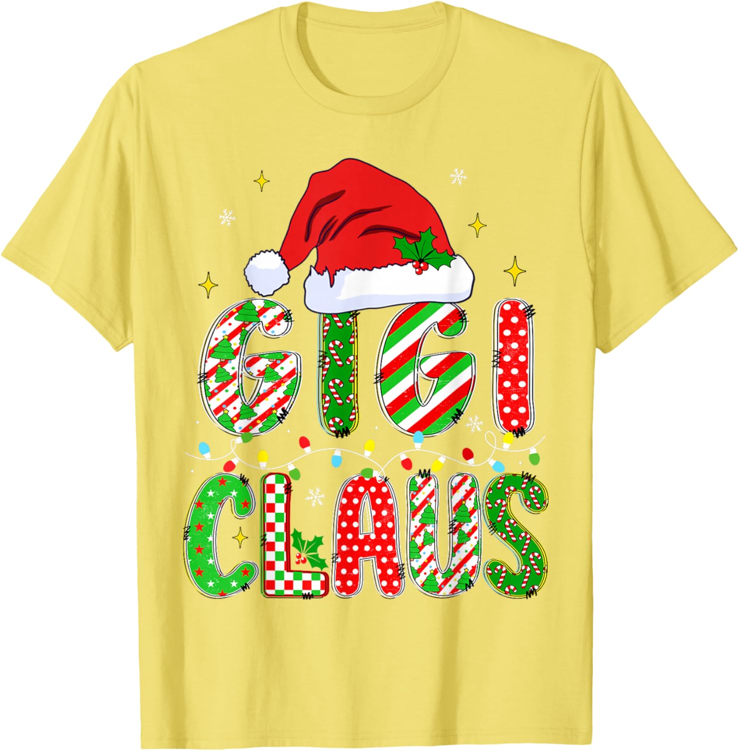 Festive HUGvyn Mom Matching Pajama T-Shirt for Family Christmas Fun - 18