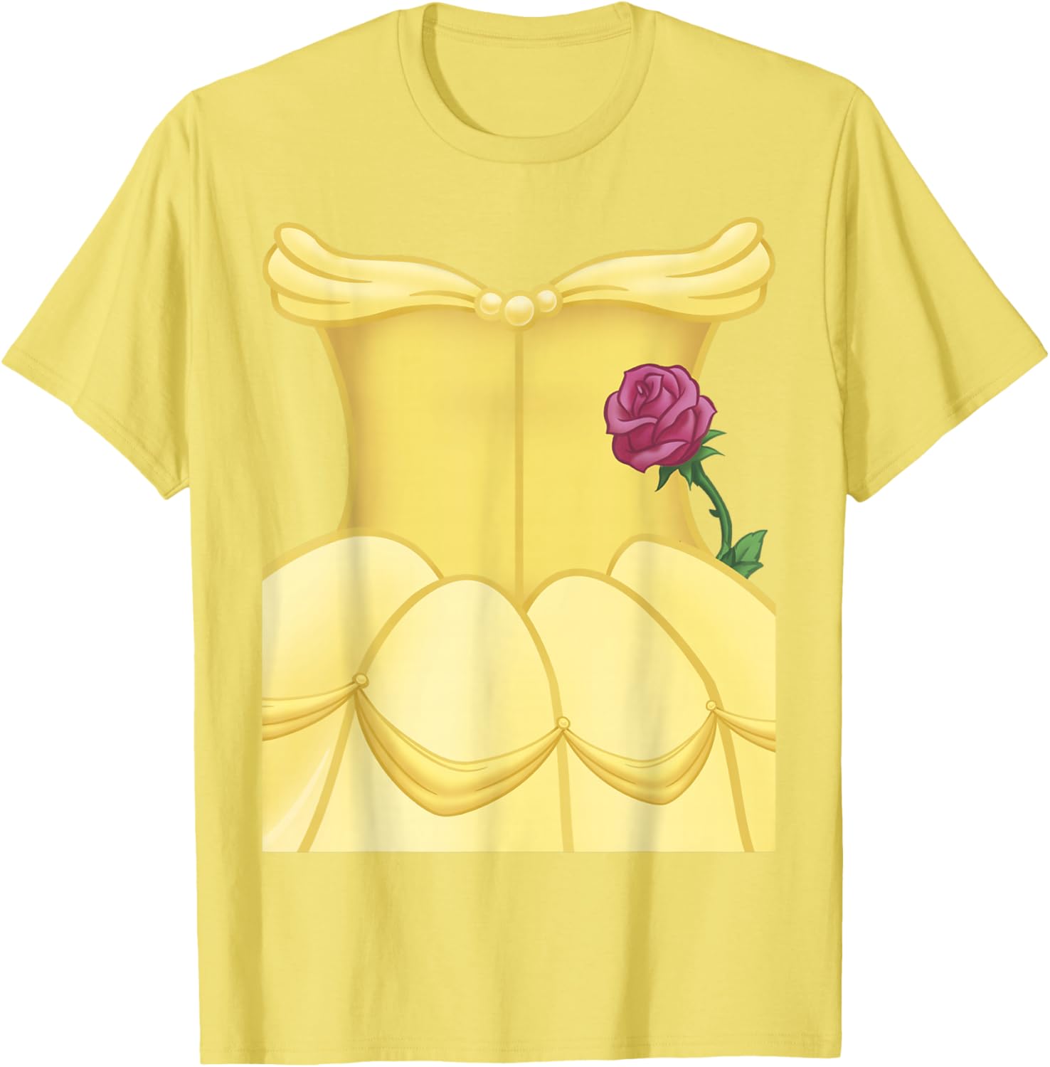 Disney Beauty and the Beast Belle Halloween Dress Costume T-Shirt for Kids - 2