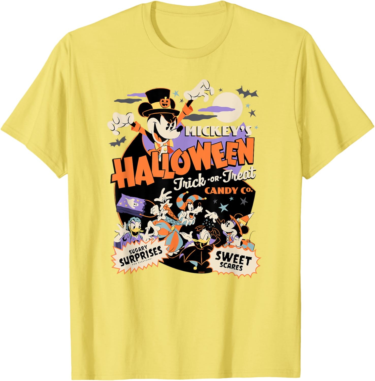 Disney Mickey Halloween Trick or Treat Candy Co T-Shirt for Kids - 24