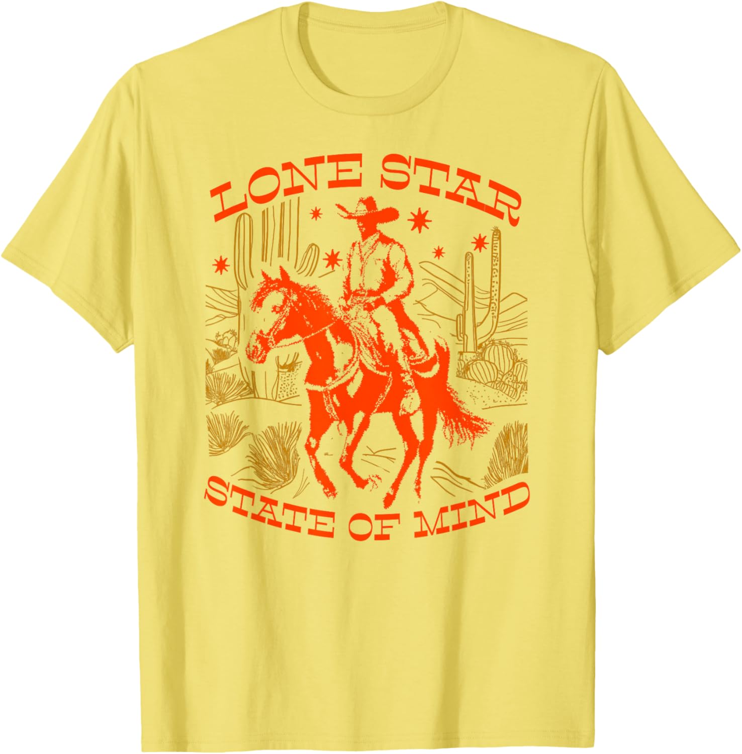 Ripple Junction Lone Star State of Mind Western Graphic Tee for Men - 2