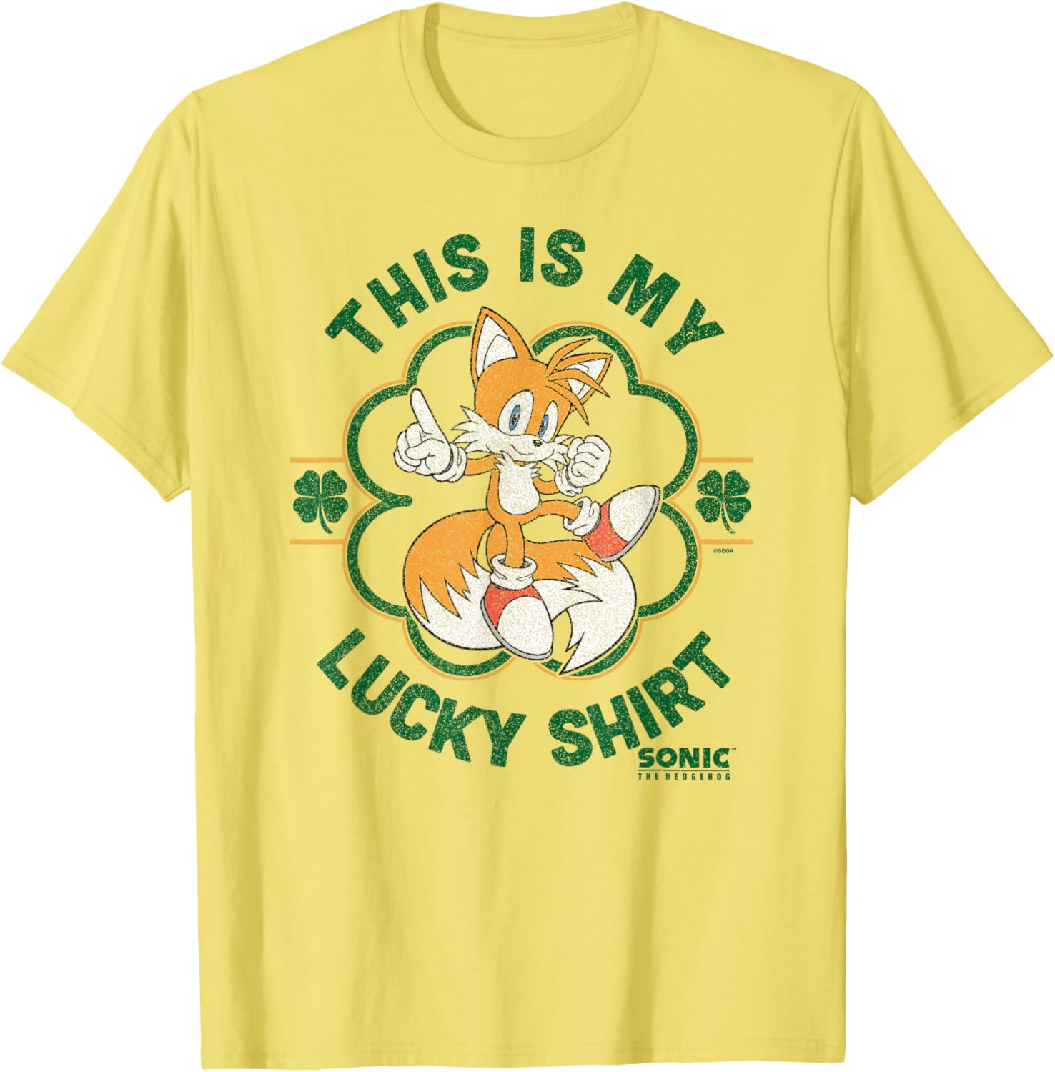 Sonic The Hedgehog St. Patrick's Day Lucky Shirt for Fun Celebrations - 7