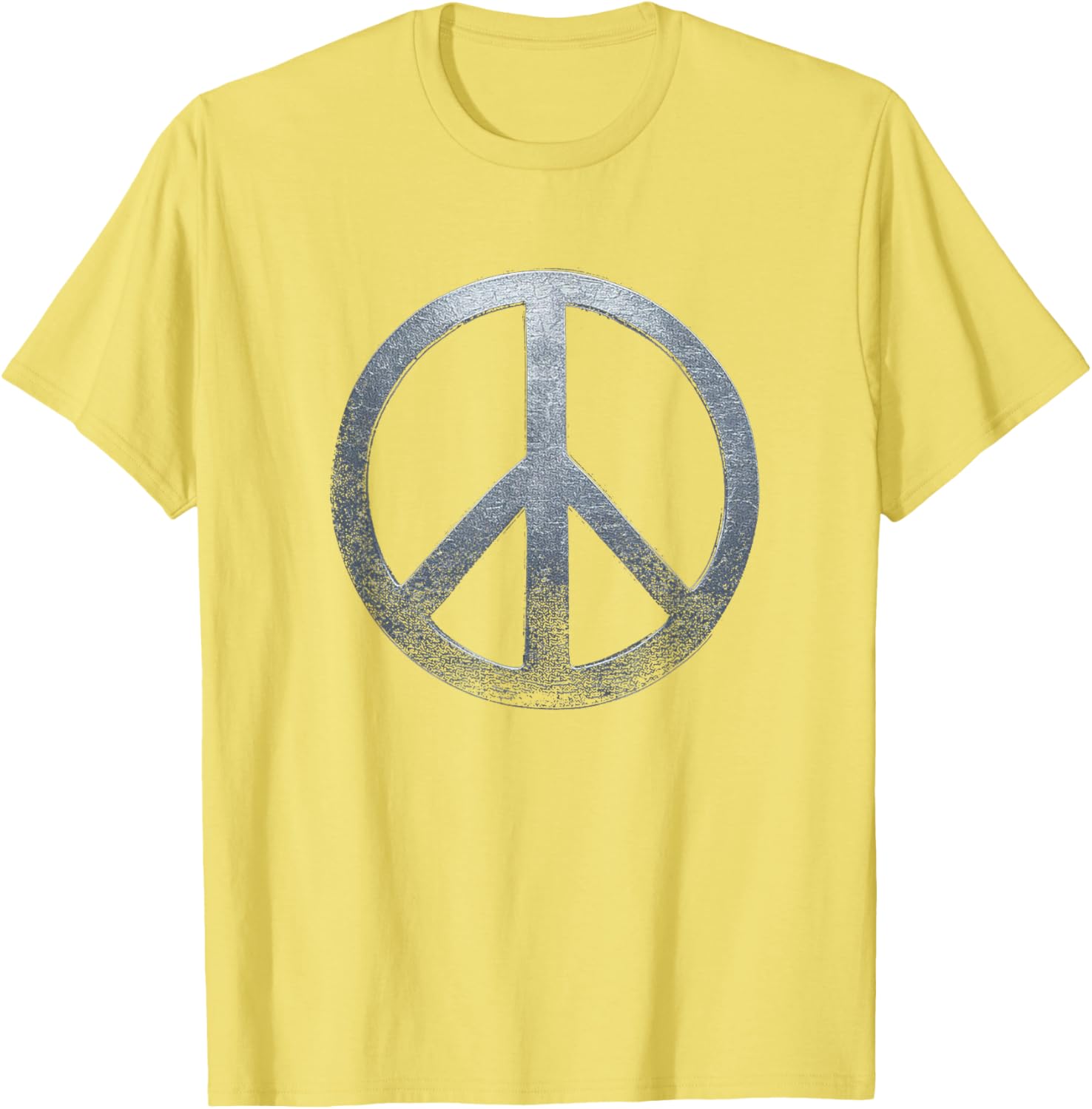 Weathered Stone Peace Sign T-Shirt for Comfortable, Stylish Everyday Wear - 22