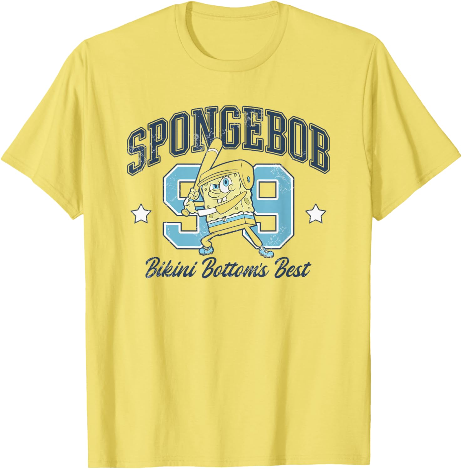 SpongeBob SquarePants Retro Baseball T-Shirt for Fun Fans - 4