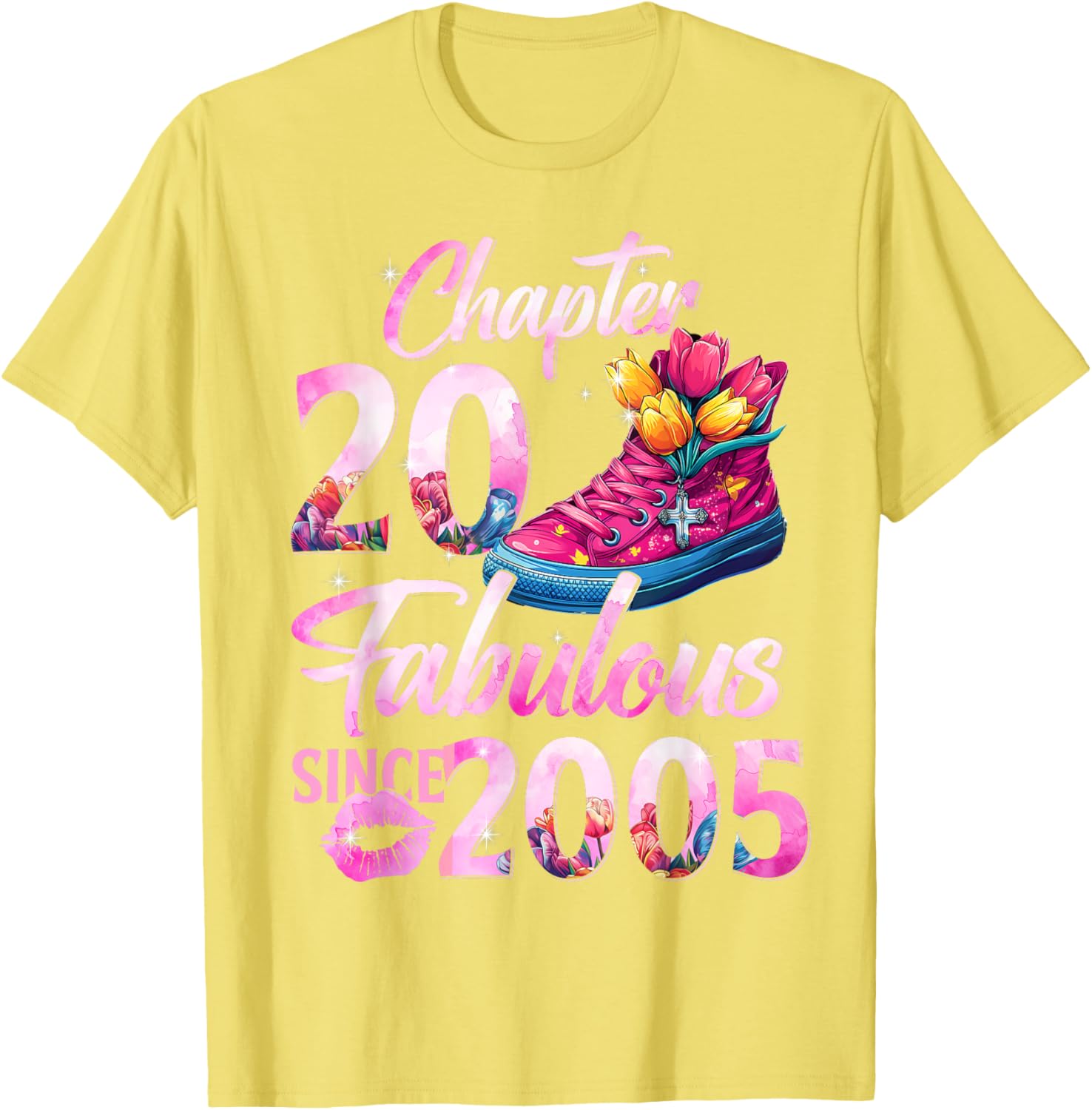 20th Birthday Queen T-Shirt Perfect Gift for 2005 EST Celebration - 21