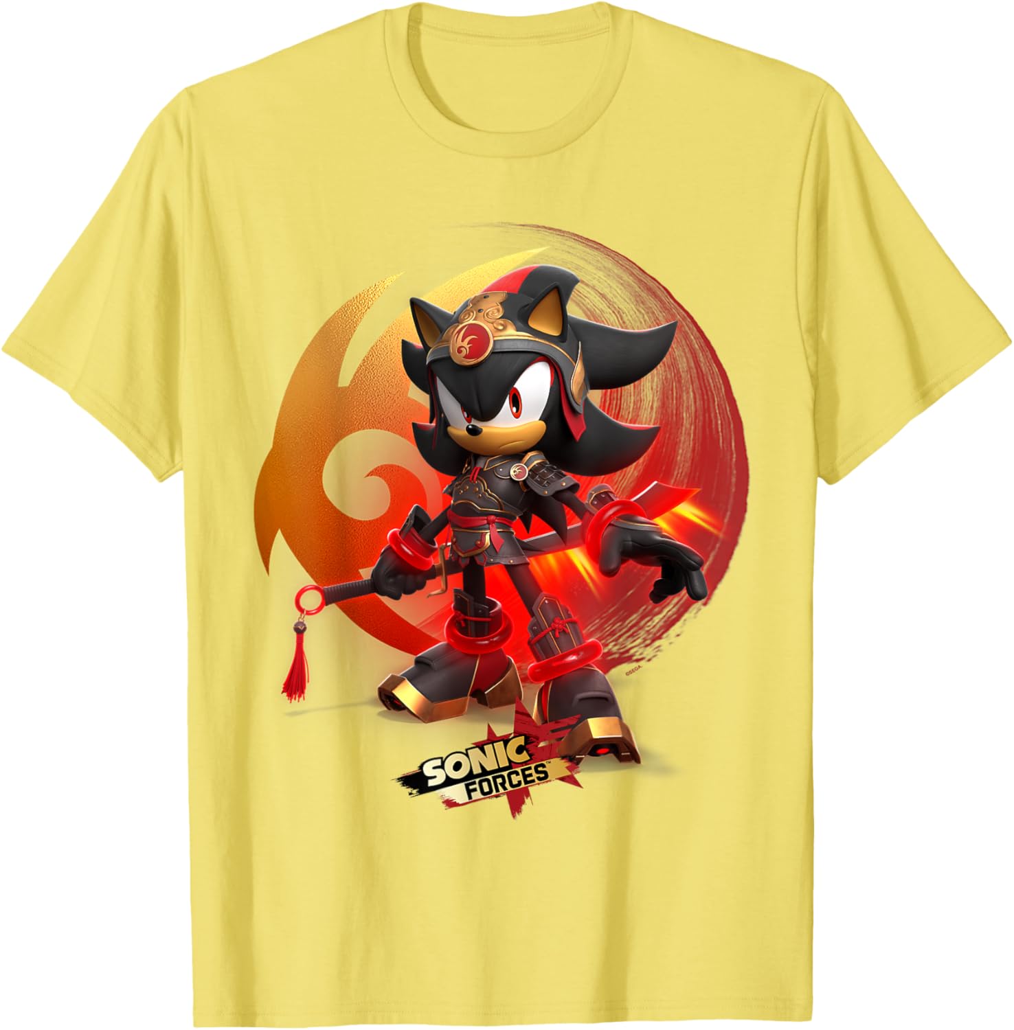Sonic Forces Warrior Shadow T-Shirt for Fans of Sonic Adventures - 4