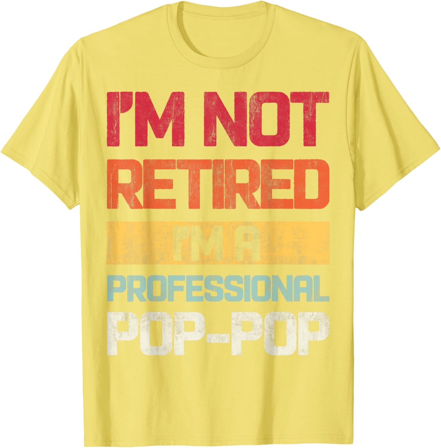 Professional Grandad Retro T-Shirt Fun Gift for Grandpa's Wardrobe - 24