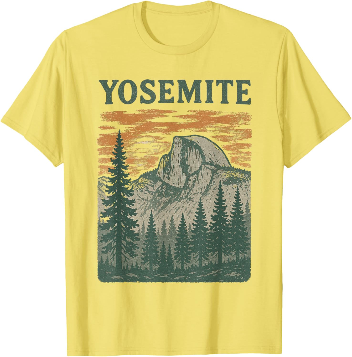 Yosemite National Park Vintage Camping T-Shirt for Nature Lovers - 2