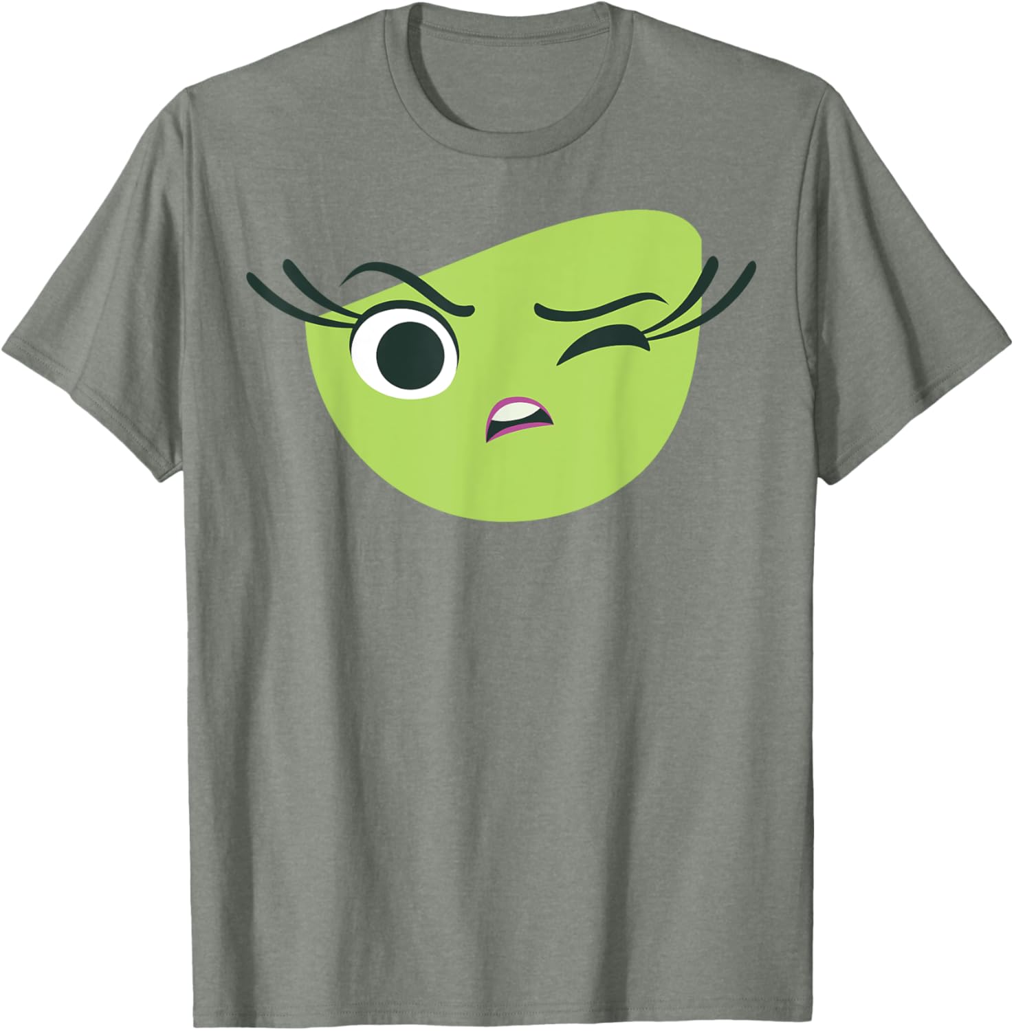 Disney Pixar Inside Out Disgust Halloween T-Shirt for Kids and Adults - 2