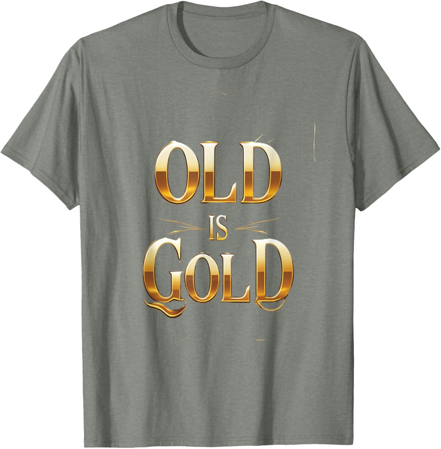 Vintage Vibes 2025 Novelty T-Shirt Old is Gold Classic Style - 23