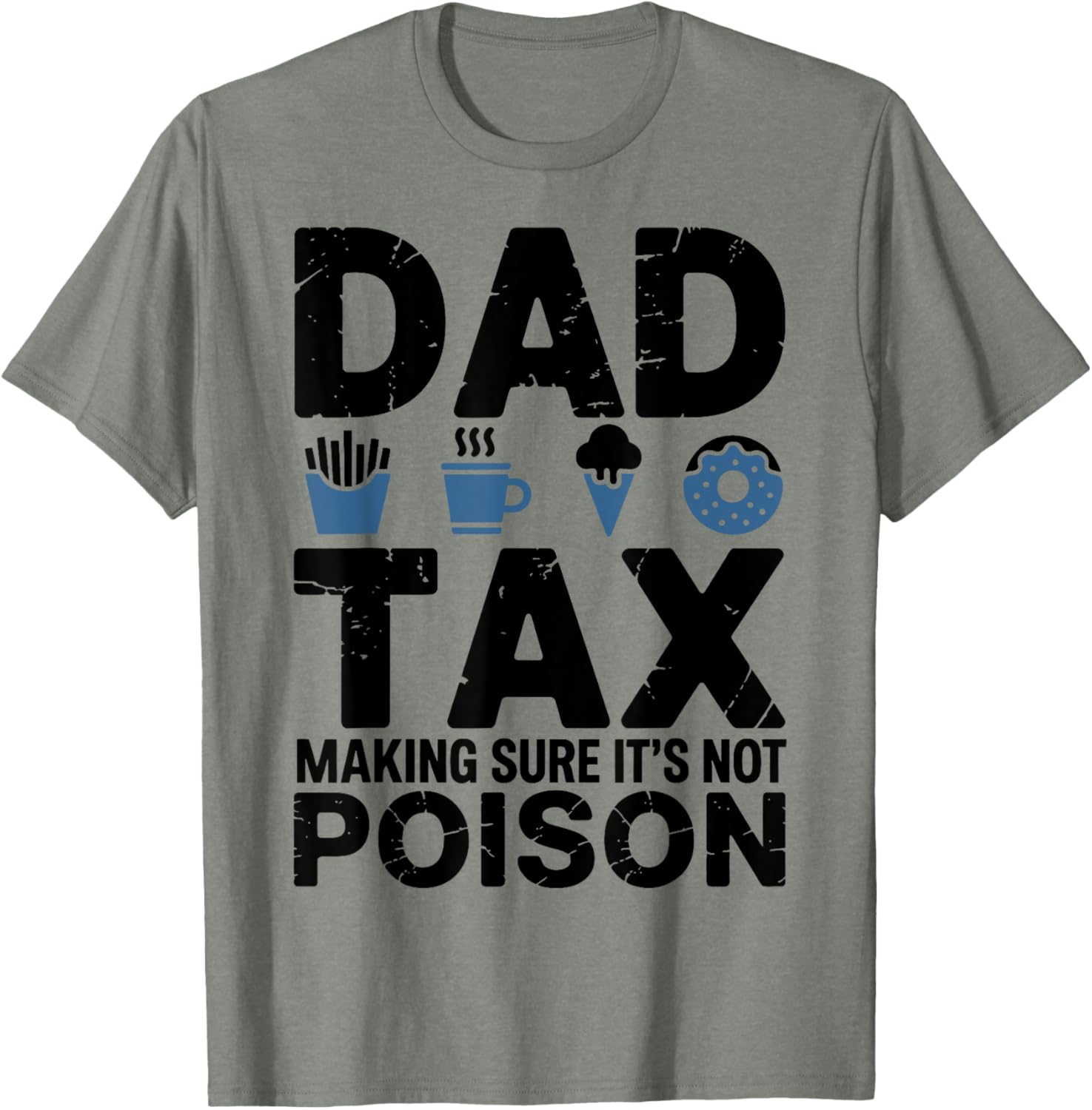 Best Dad Ever Papa T-Shirt - Fun Tax Themed Gift for Awesome Dads - 5