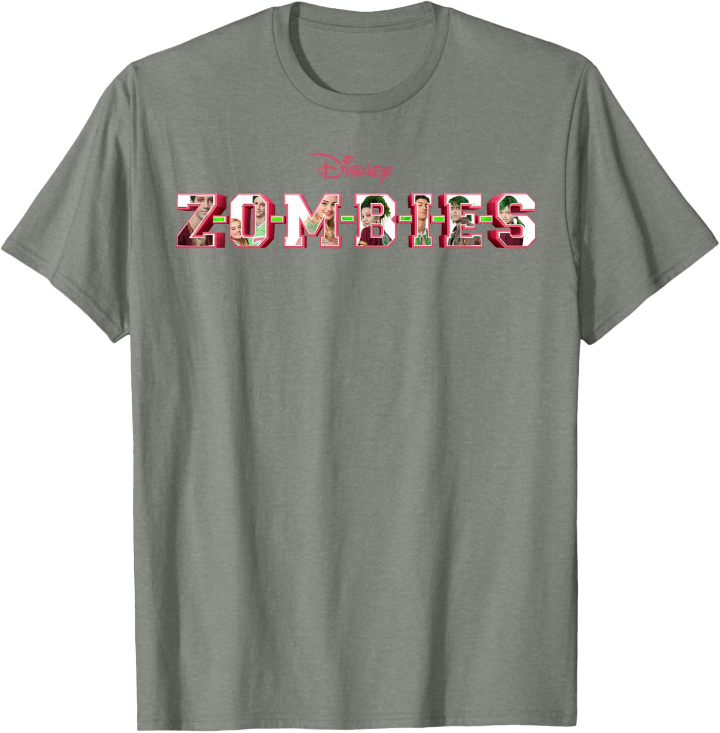 Zombies Movie Logo Character Fill T-Shirt for Fans and Collectors - 7