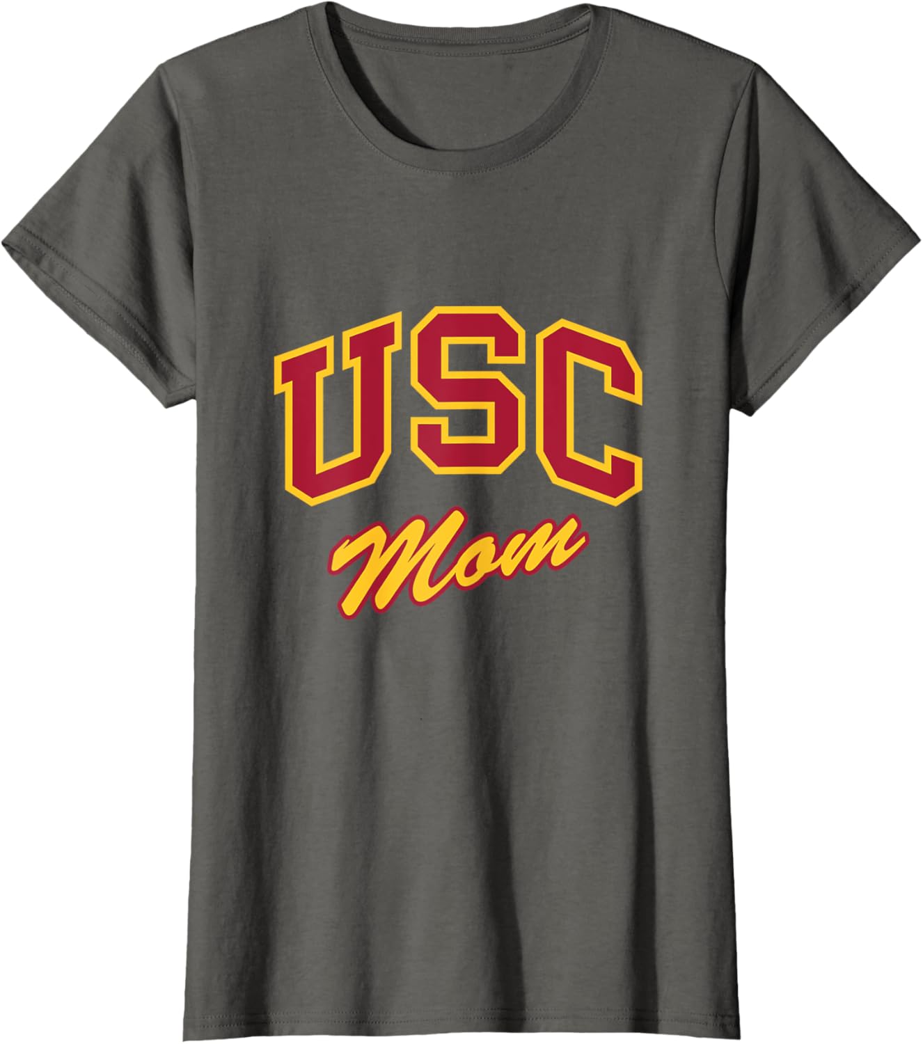 USC Mom Retro Script T-Shirt Perfect for Sports and Outdoor Activities - 19