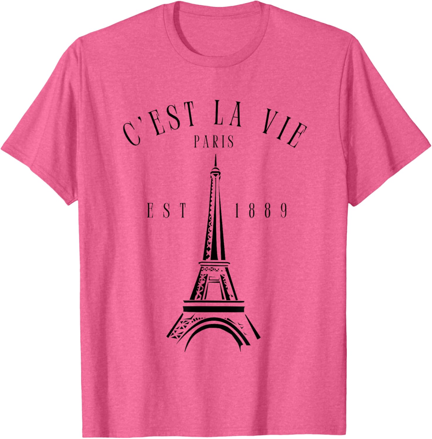 Vintage Eiffel Tower T-Shirt for Paris Lovers – C'est La Vie Style - 2