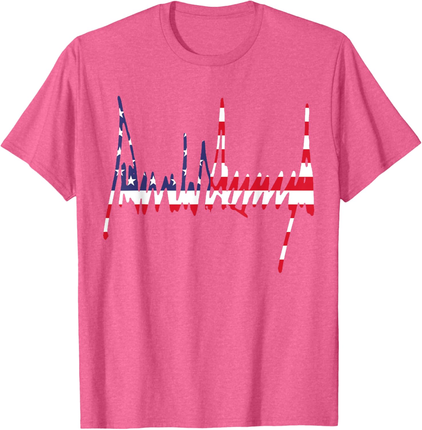 Signature US Flag Number 47 Jersey 45th Anniversary 4th of July Tee - 15