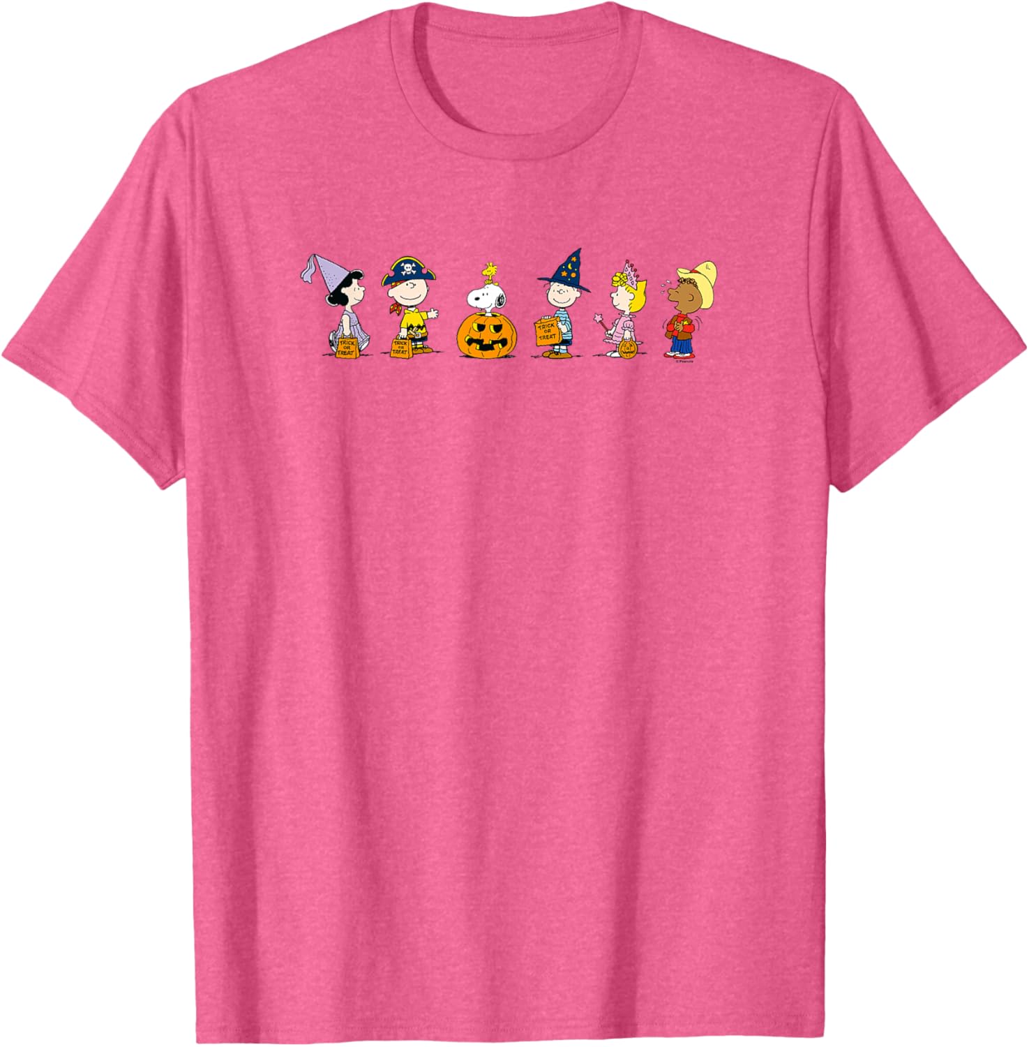 Peanuts Halloween T-Shirt for Fun Costume Parties and Festive Days - 1