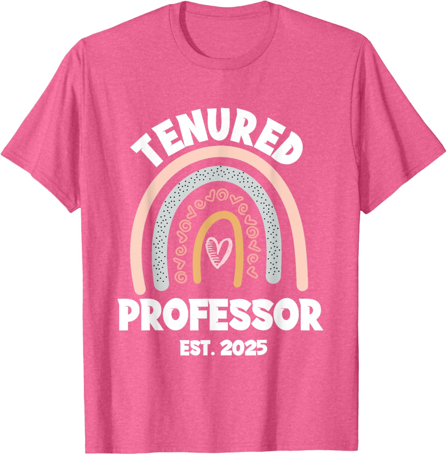 Tenured Professor 2025 Women in Academia T-Shirt for Educators - 12