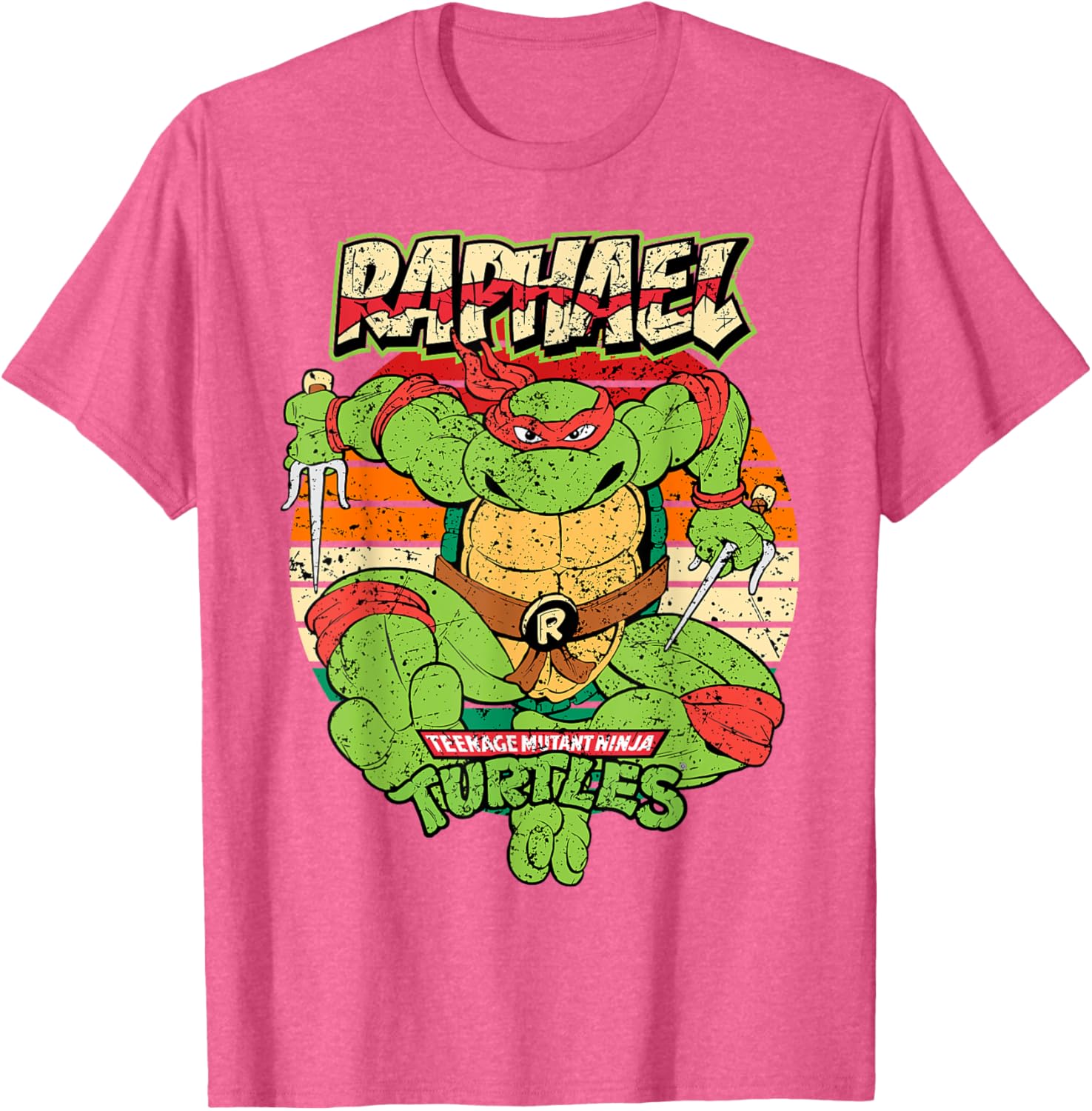 Raphael Action Sunset T-Shirt - Mademark x Teenage Mutant Ninja Turtles - 3