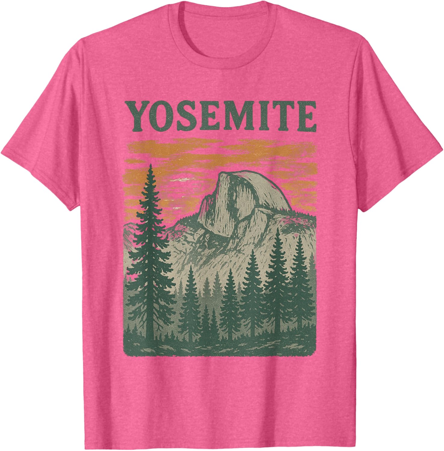 Yosemite National Park Vintage Camping T-Shirt for Nature Lovers - 6