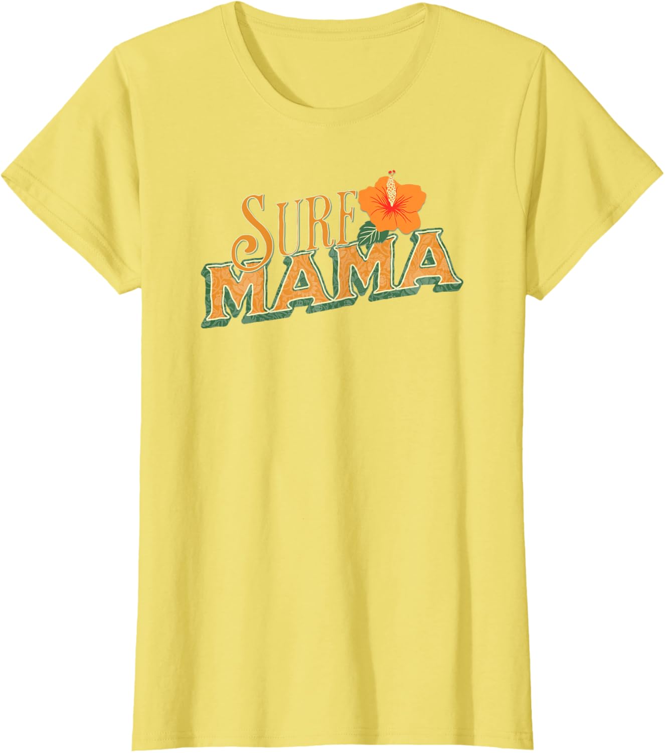 Surf Mama Flower Beachy Style Mom T-Shirt for Trendy Summer Vibes - 6